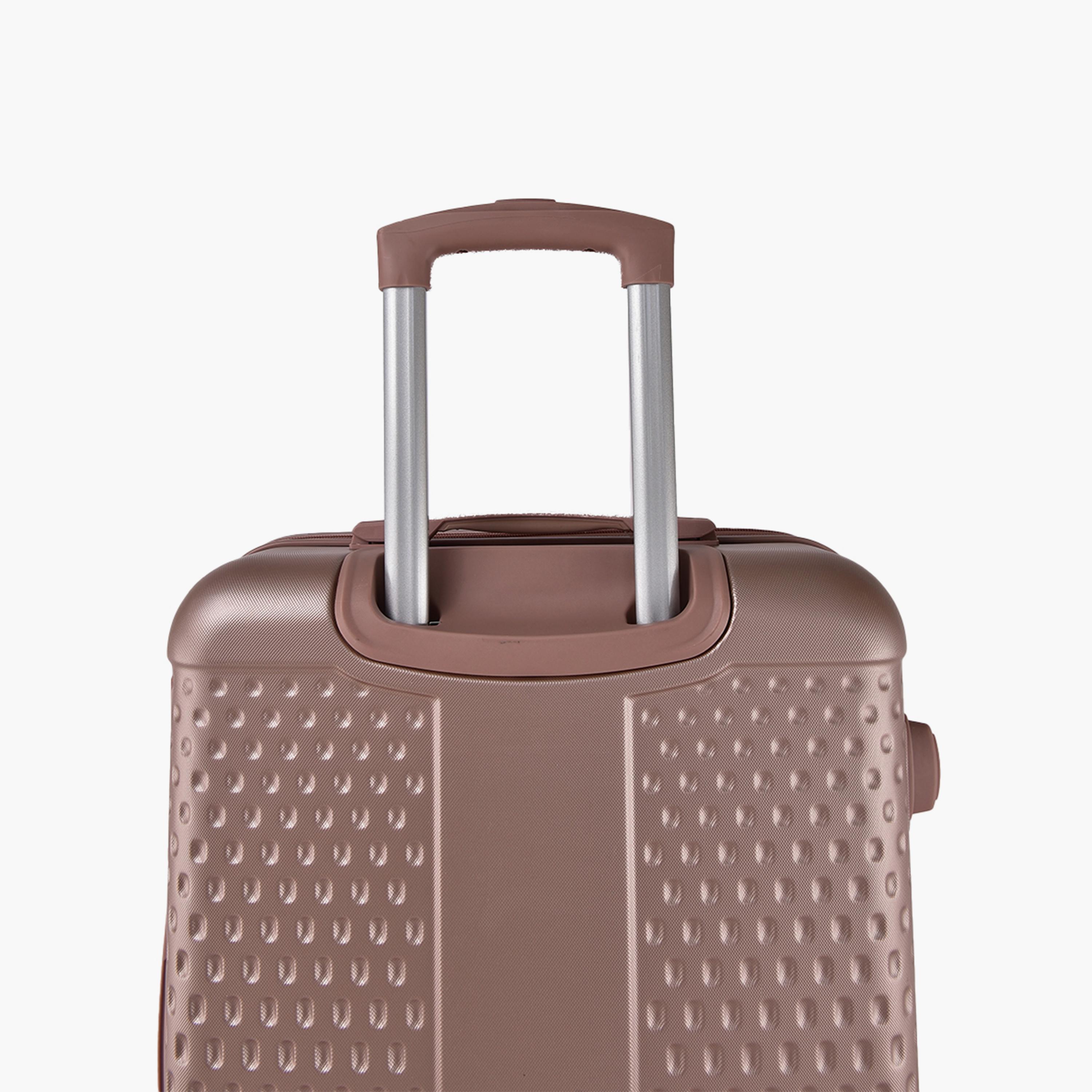 New Travel Set of 5 ABS Hardcase 4-Wheeler Spinner Trolley Bag with Combination Lock | CS005/5P-travel-luggagesandbags-luggage-image-4