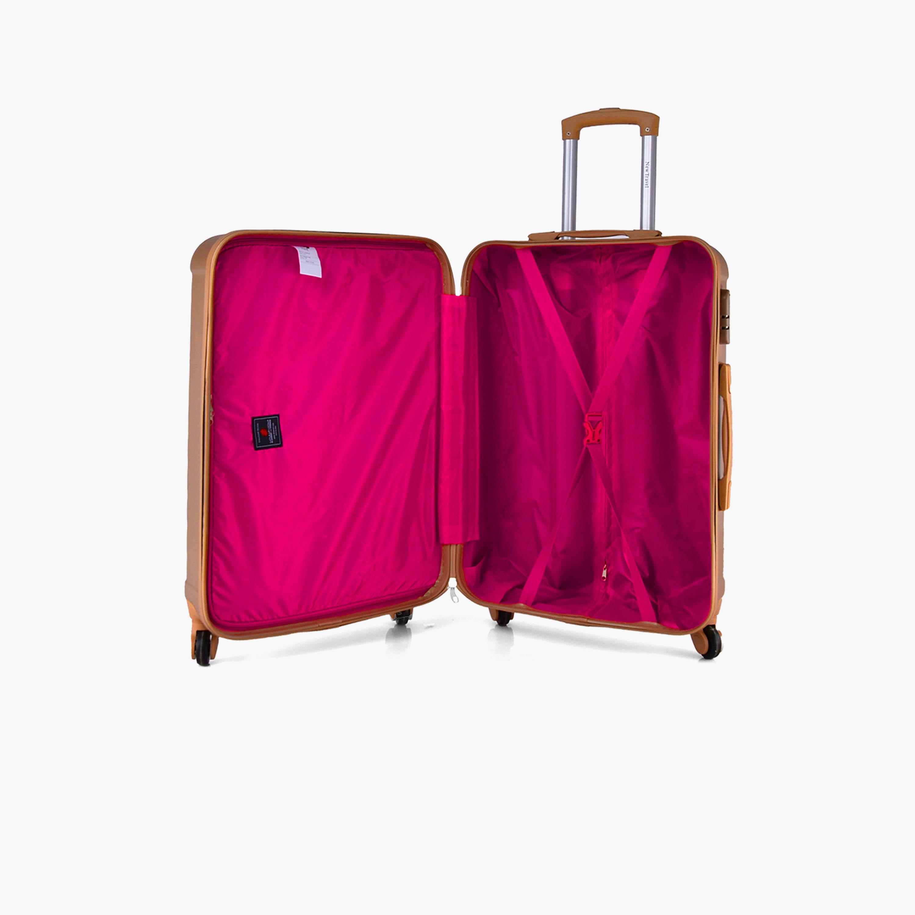 New Travel Set of 5 ABS Hardcase 4-Wheeler Spinner Trolley Bag with Combination Lock | CS005/5P-travel-luggagesandbags-luggage-image-8