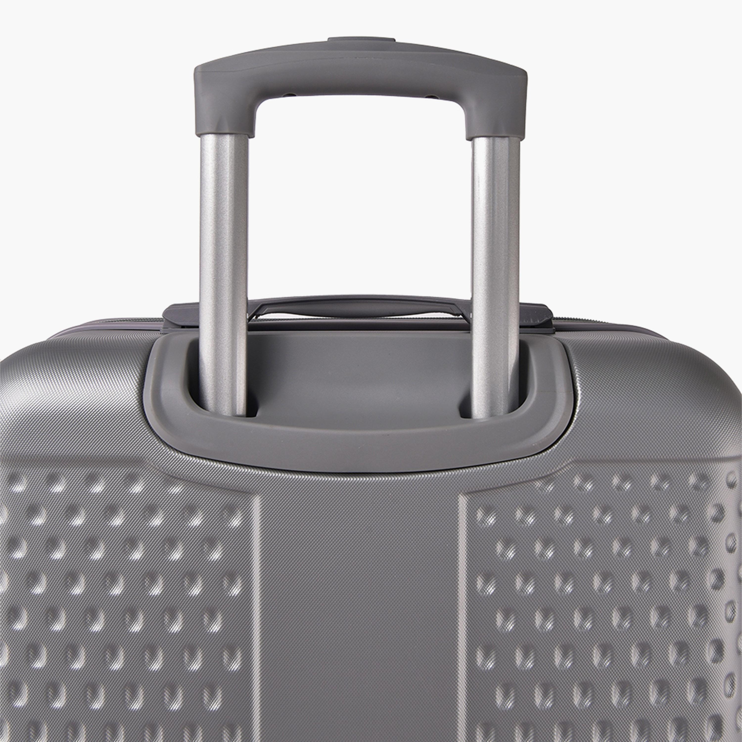 New Travel Set of 5 ABS Hardcase 4-Wheeler Spinner Trolley Bag with Combination Lock | CS005/5P-travel-luggagesandbags-luggage-image-3