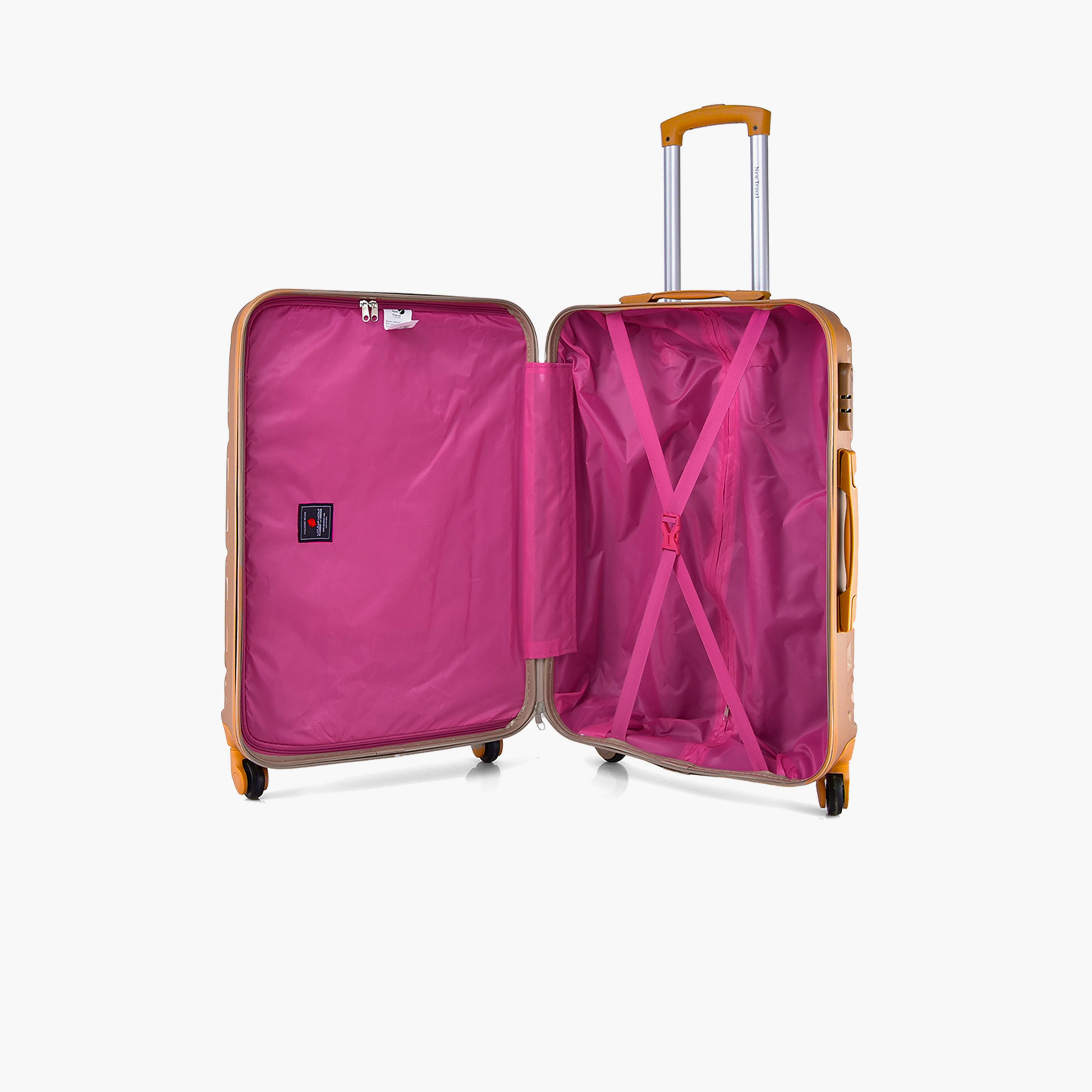 نيو ترافيل- طقم شنط سفر 5 شنط ABS بأربع عجلات دوارة مع قفل مجمع | CS006/5P-travel-luggagesandbags-luggage-image-7