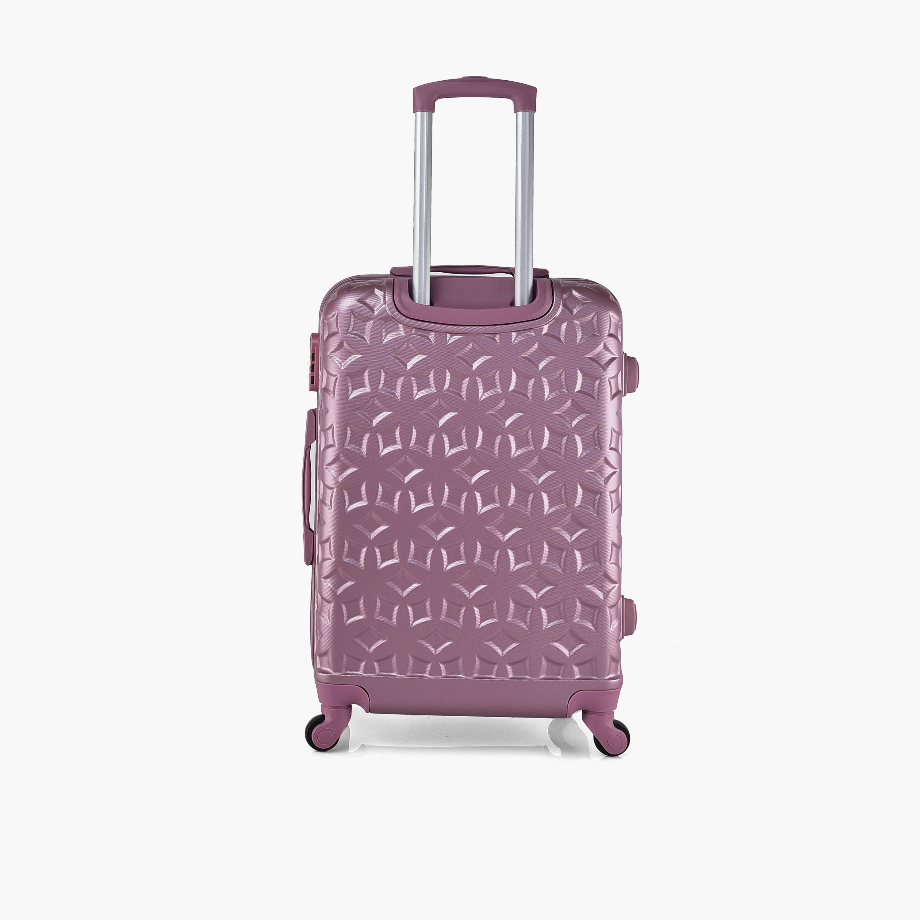 New Travel Set of 5 ABS Hardcase 4-Wheeler Spinner Trolley Bag with Combination Lock | CS006/5P-travel-luggagesandbags-luggage-image-2