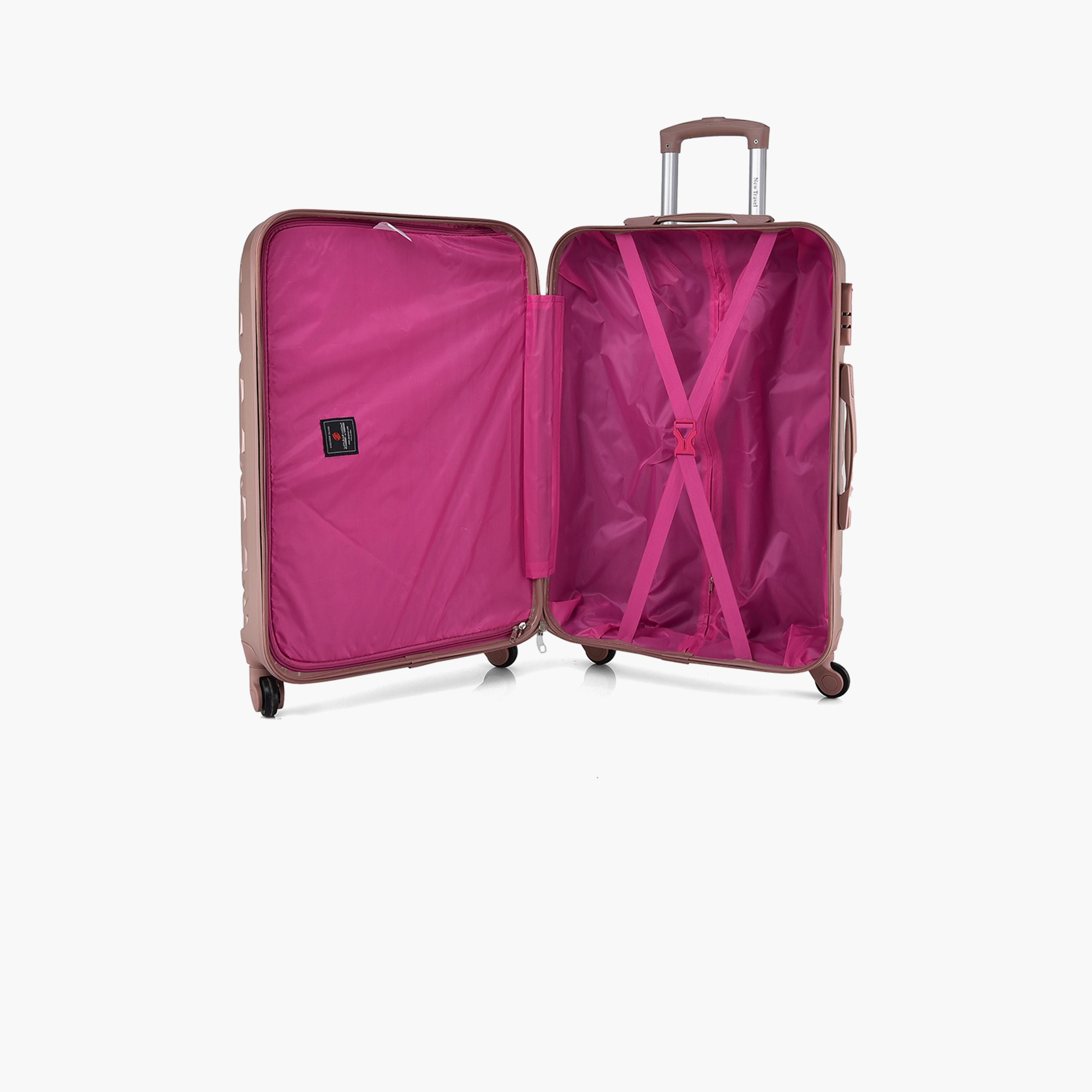 New Travel Set of 5 ABS Hardcase 4-Wheeler Spinner Trolley Bag with Combination Lock | CS006/5P-travel-luggagesandbags-luggage-image-11