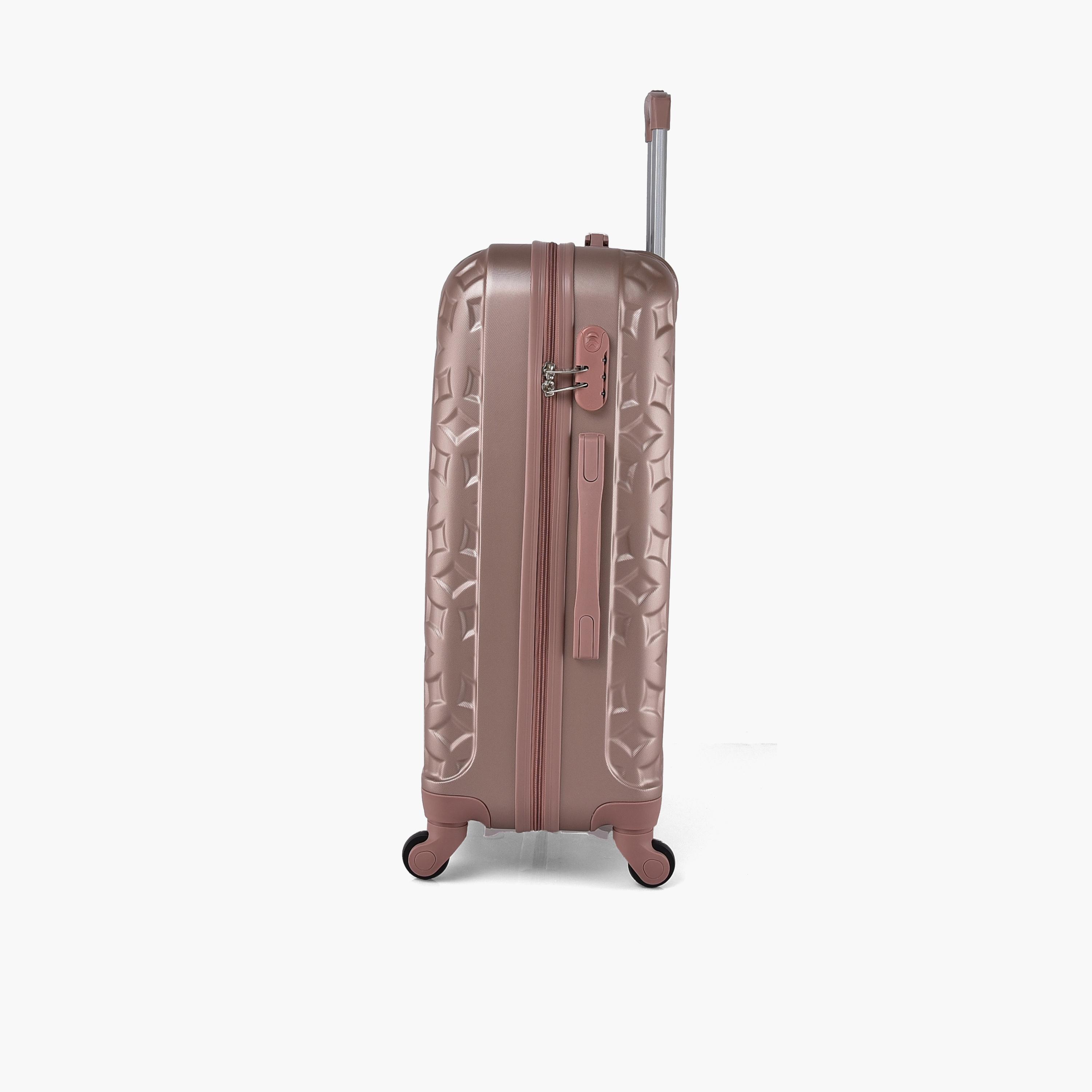 New Travel Set of 5 ABS Hardcase 4-Wheeler Spinner Trolley Bag with Combination Lock | CS006/5P-travel-luggagesandbags-luggage-image-12