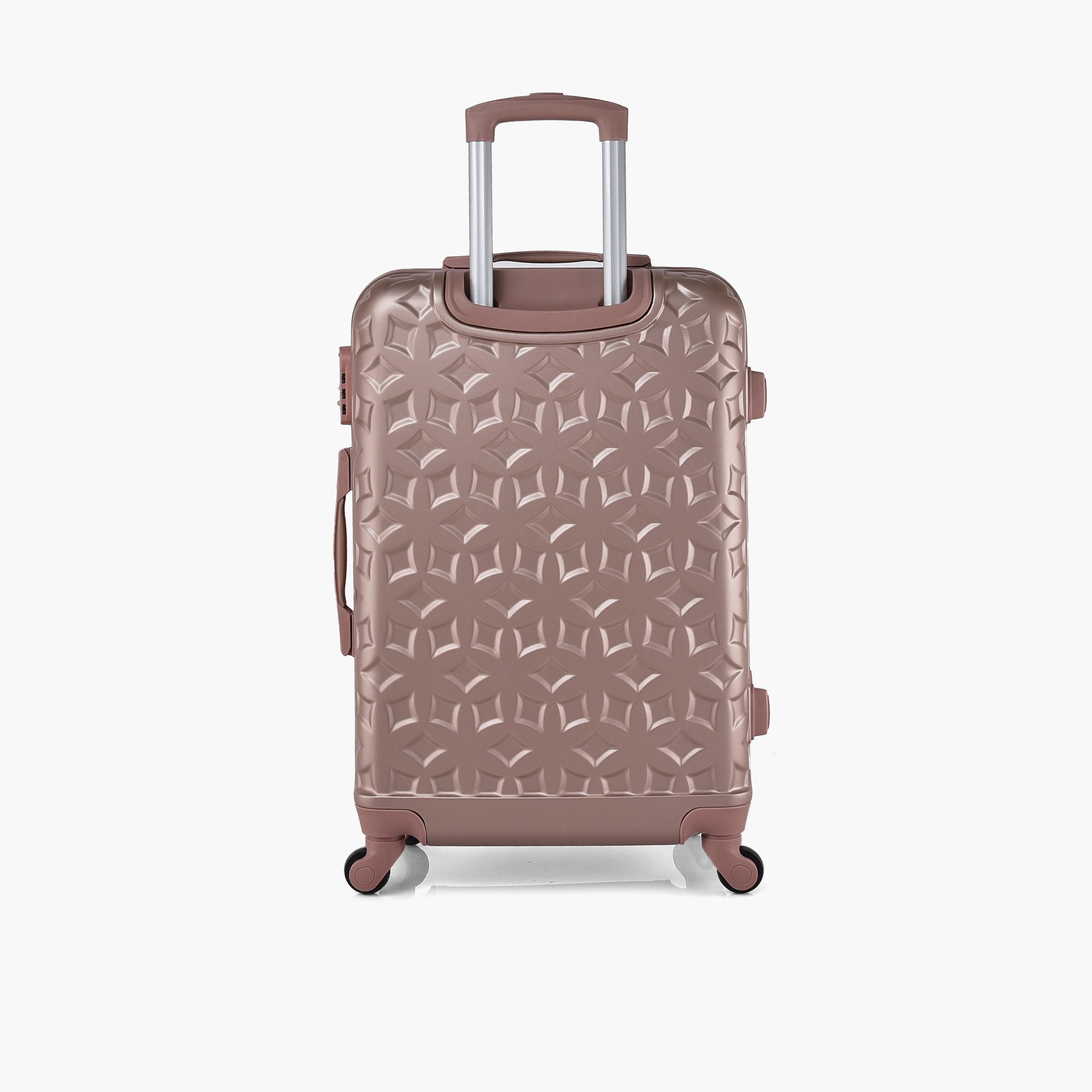 New Travel Set of 5 ABS Hardcase 4-Wheeler Spinner Trolley Bag with Combination Lock | CS006/5P-travel-luggagesandbags-luggage-image-3