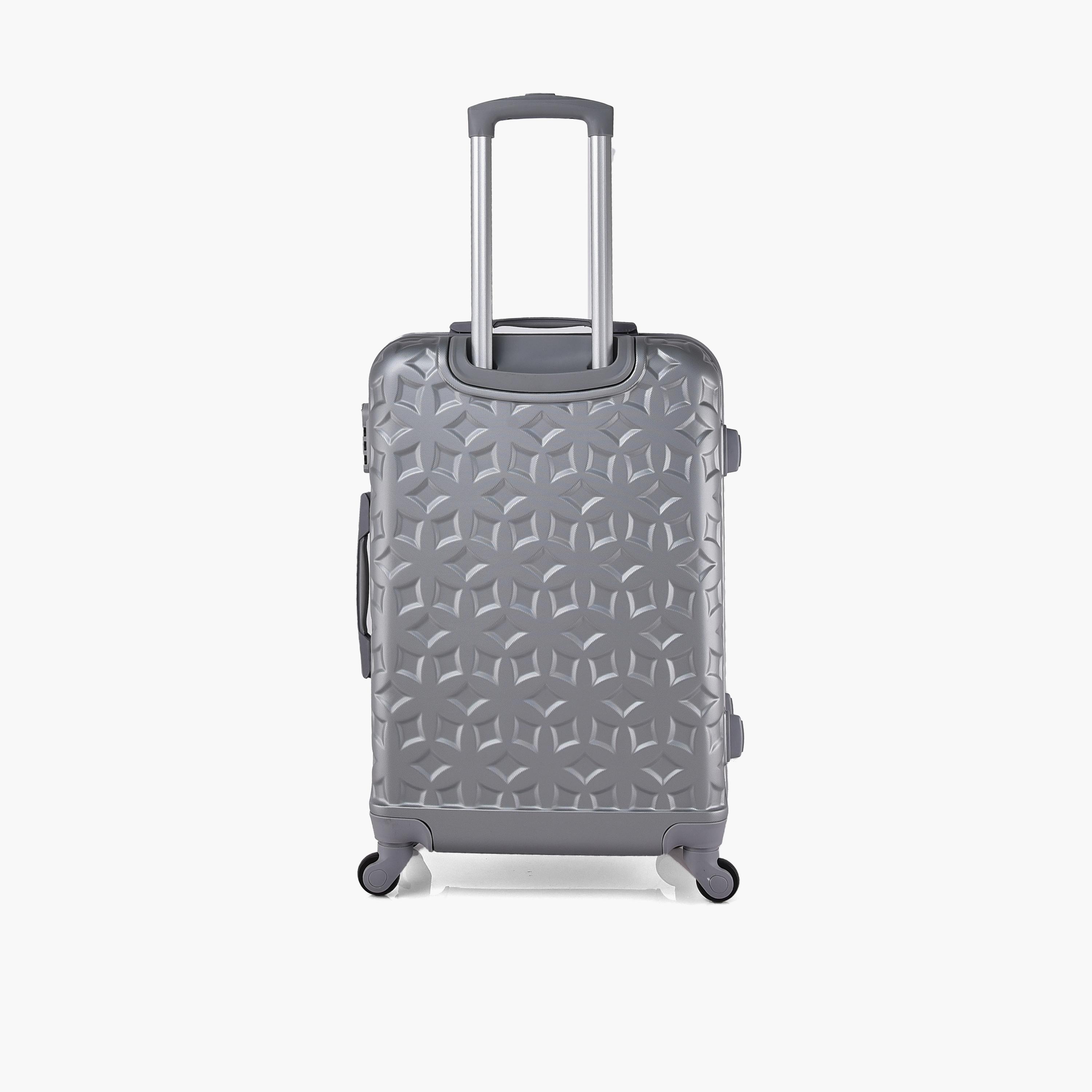 New Travel Set of 5 ABS Hardcase 4-Wheeler Spinner Trolley Bag with Combination Lock | CS006/5P-travel-luggagesandbags-luggage-image-2