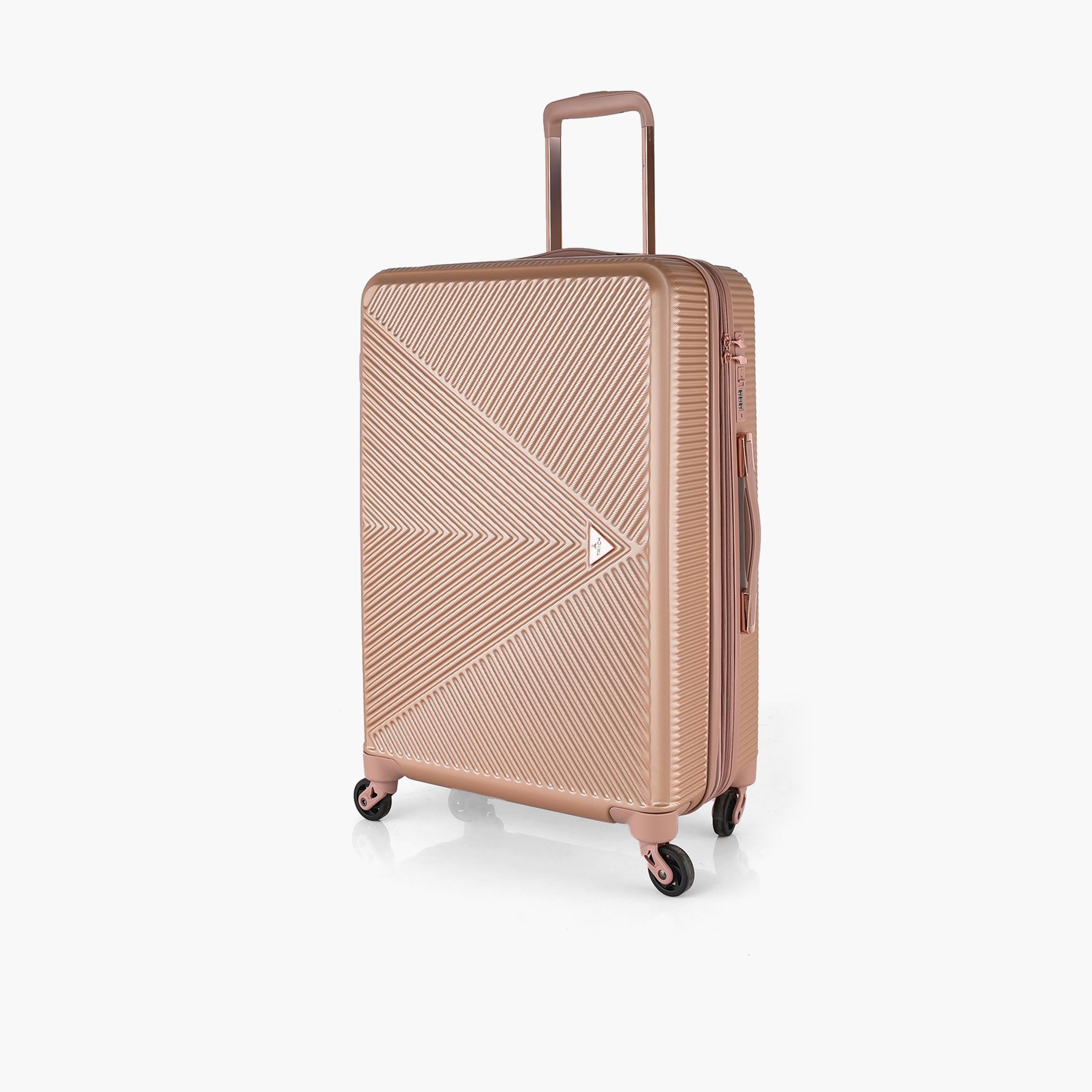 Track Set of 3 ABS Hardcase 4-Wheeler Spinner Trolley Bag with Combination Lock | HK204/3P-travel-luggagesandbags-luggage-image-7