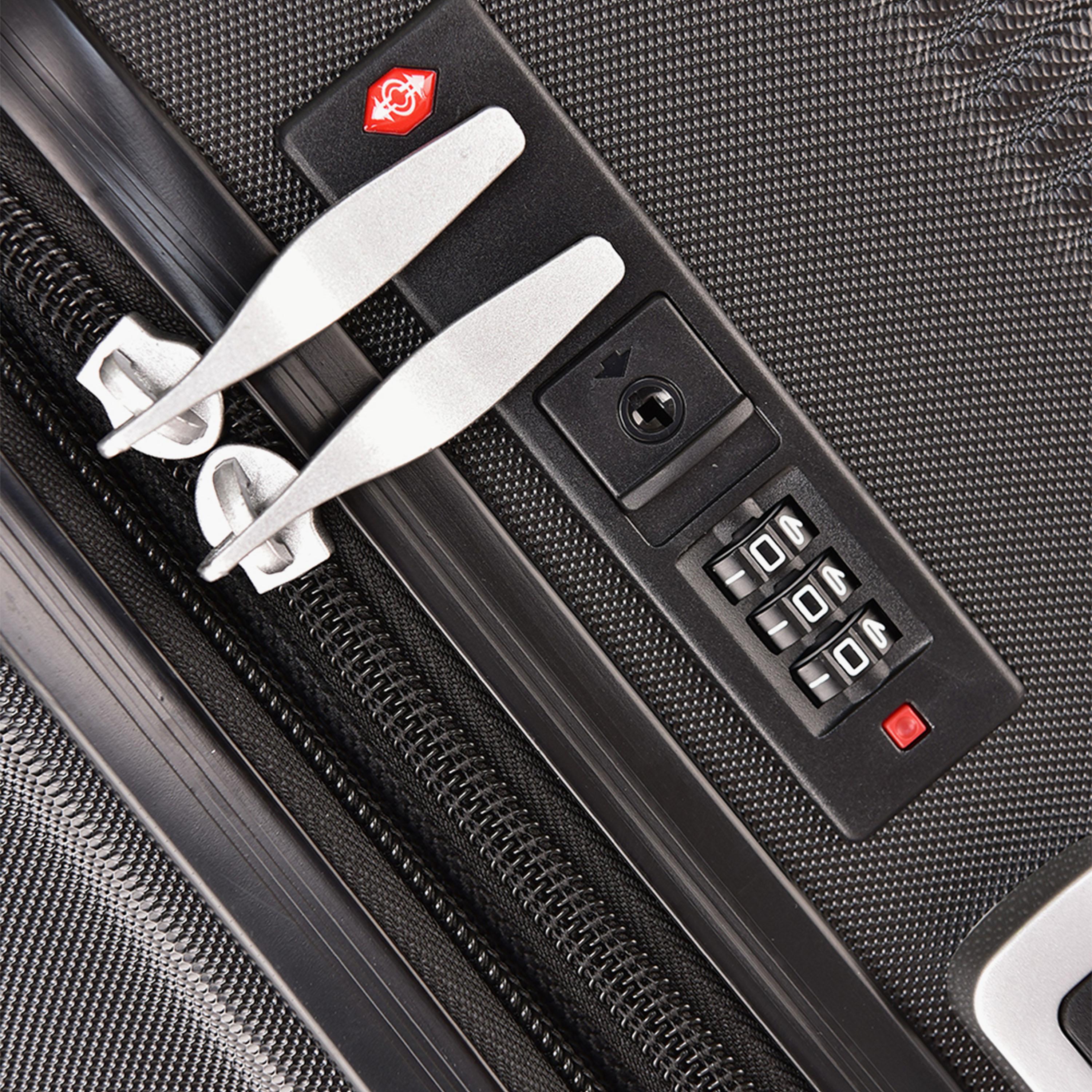 Track Set of 3 ABS Hardcase 4-Wheeler Spinner Trolley Bag with Combination Lock | HK272/3P-travel-luggagesandbags-luggage-image-10
