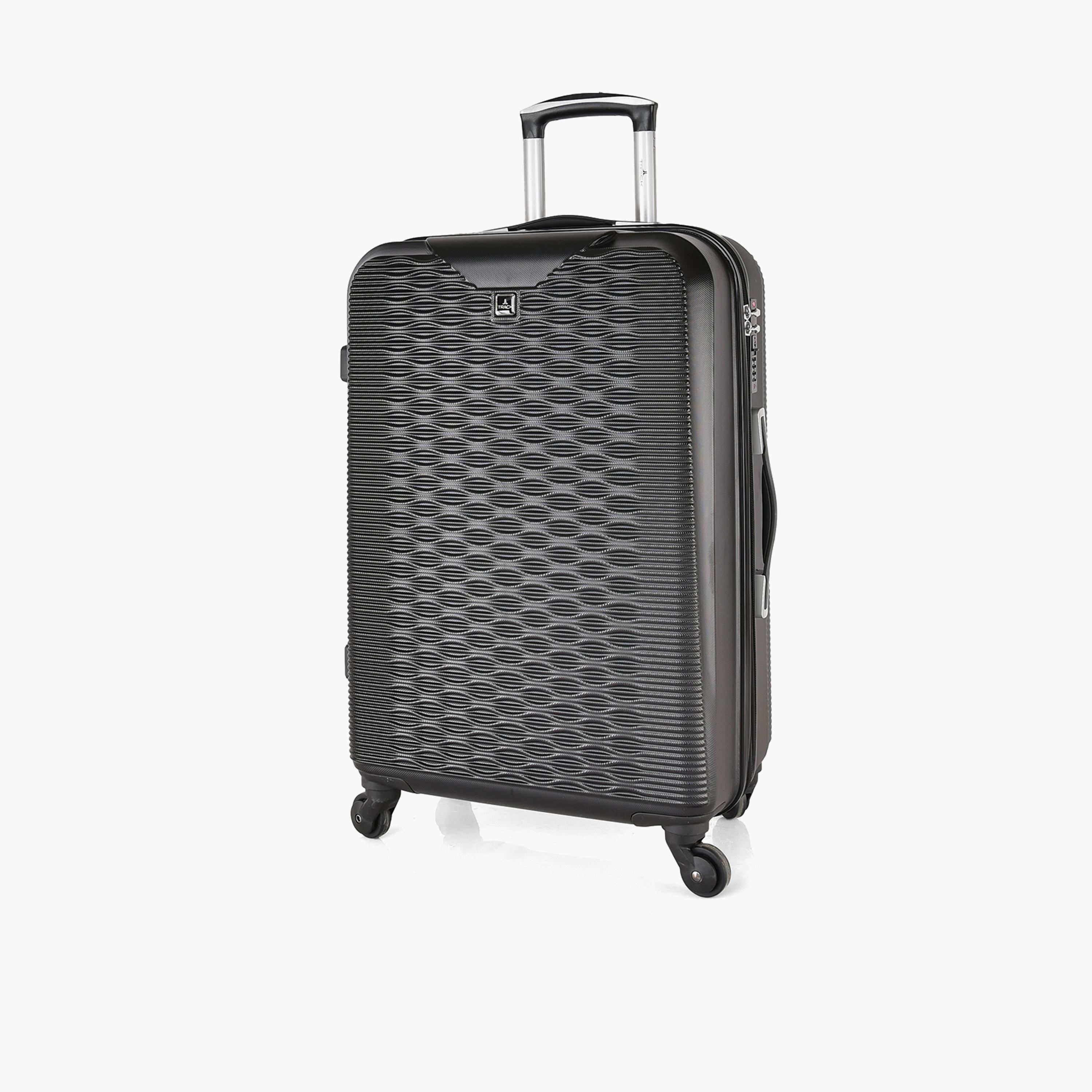 Track Set of 3 ABS Hardcase 4-Wheeler Spinner Trolley Bag with Combination Lock | HK272/3P-travel-luggagesandbags-luggage-image-7