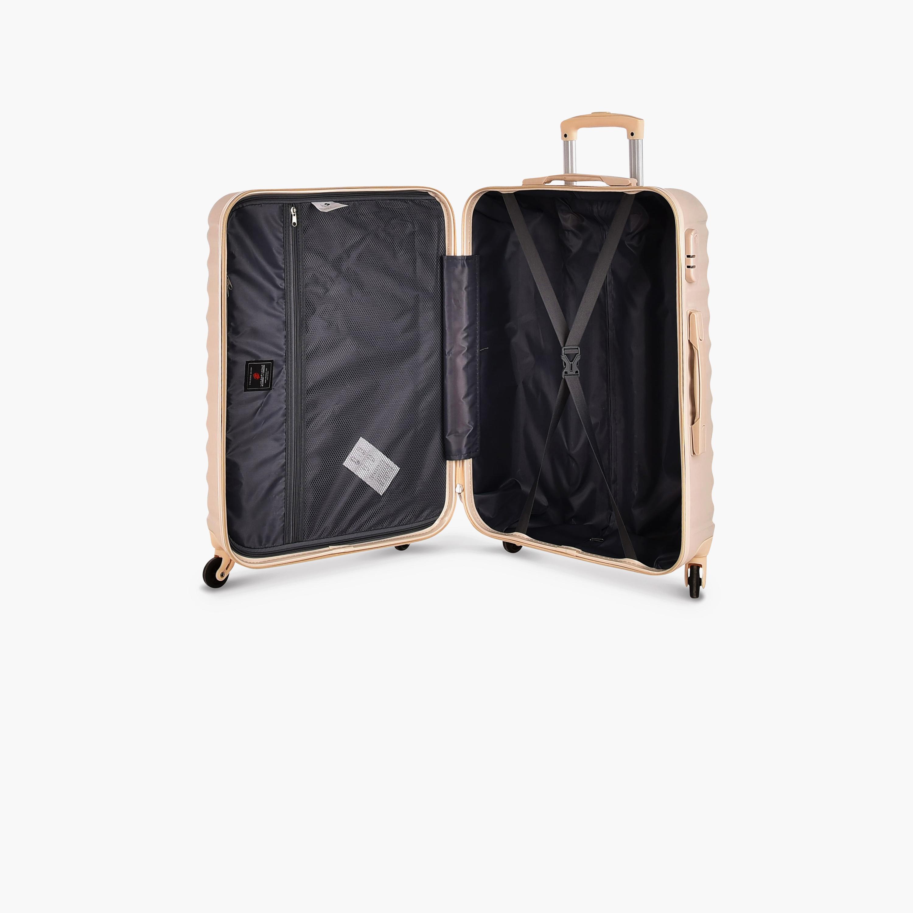New Travel Set of 6 ABS Hardcase 4-Wheeler Spinner Trolley Bag with Combination Lock | K1910/6P-travel-luggagesandbags-luggage-image-10