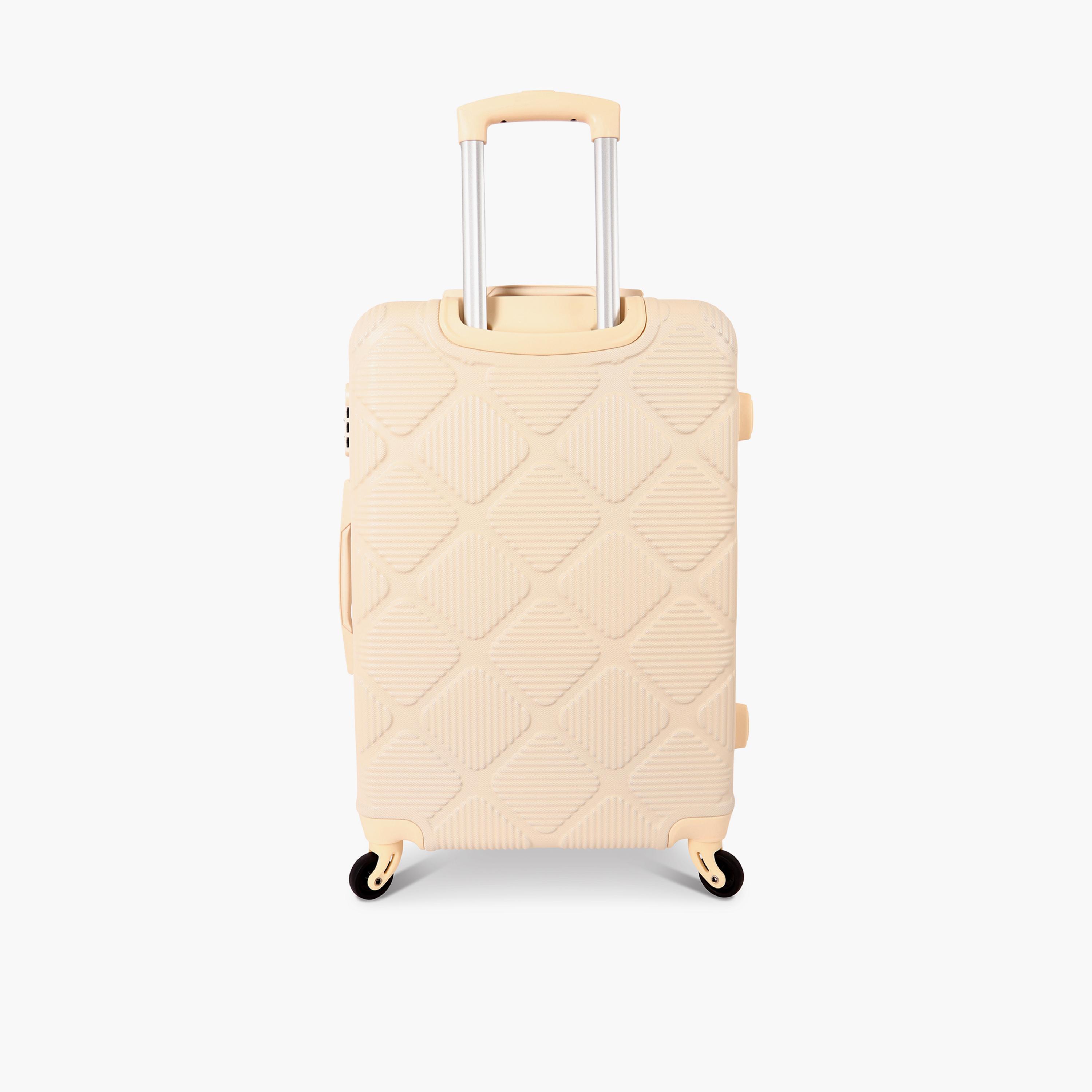 New Travel Set of 5 ABS Hardcase 4-Wheeler Spinner Trolley Bag with Combination Lock | K2219/5P-travel-luggagesandbags-luggage-image-3