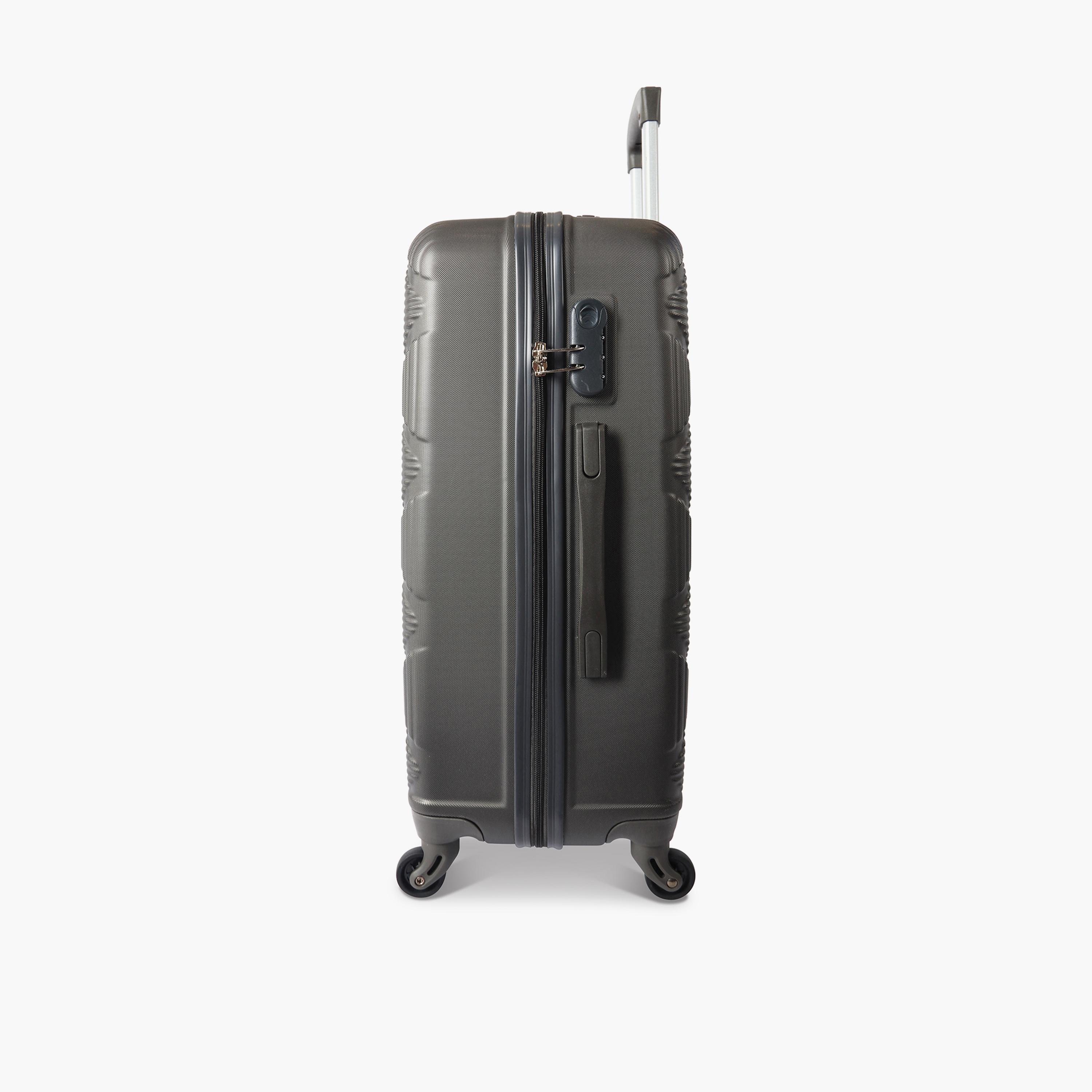 New Travel Set of 5 ABS Hardcase 4-Wheeler Spinner Trolley Bag with Combination Lock | K2219/5P-travel-luggagesandbags-luggage-image-2