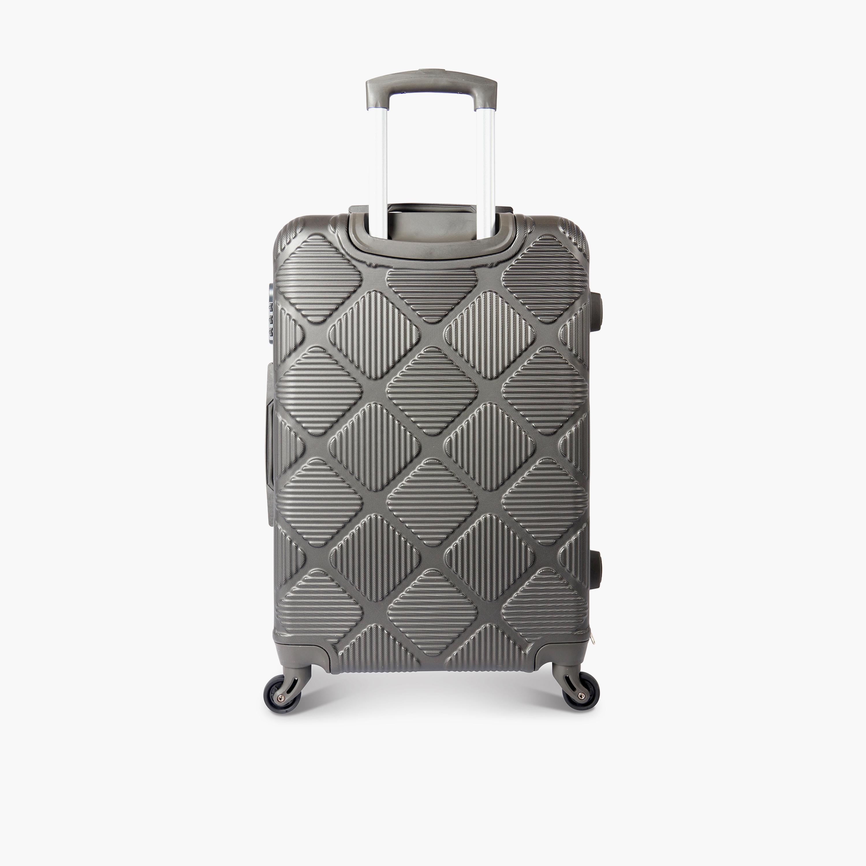 New Travel Set of 5 ABS Hardcase 4-Wheeler Spinner Trolley Bag with Combination Lock | K2219/5P-travel-luggagesandbags-luggage-image-3
