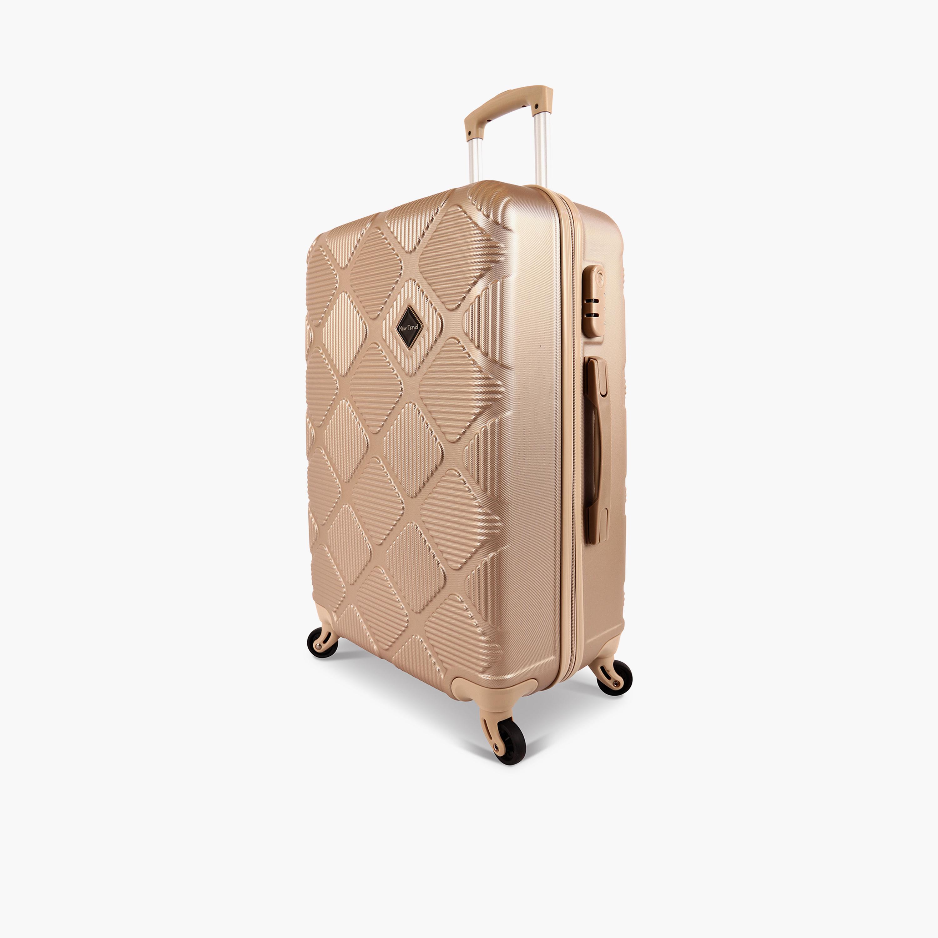 New Travel Set of 5 ABS Hardcase 4-Wheeler Spinner Trolley Bag with Combination Lock | K2219/5P-travel-luggagesandbags-luggage-image-12
