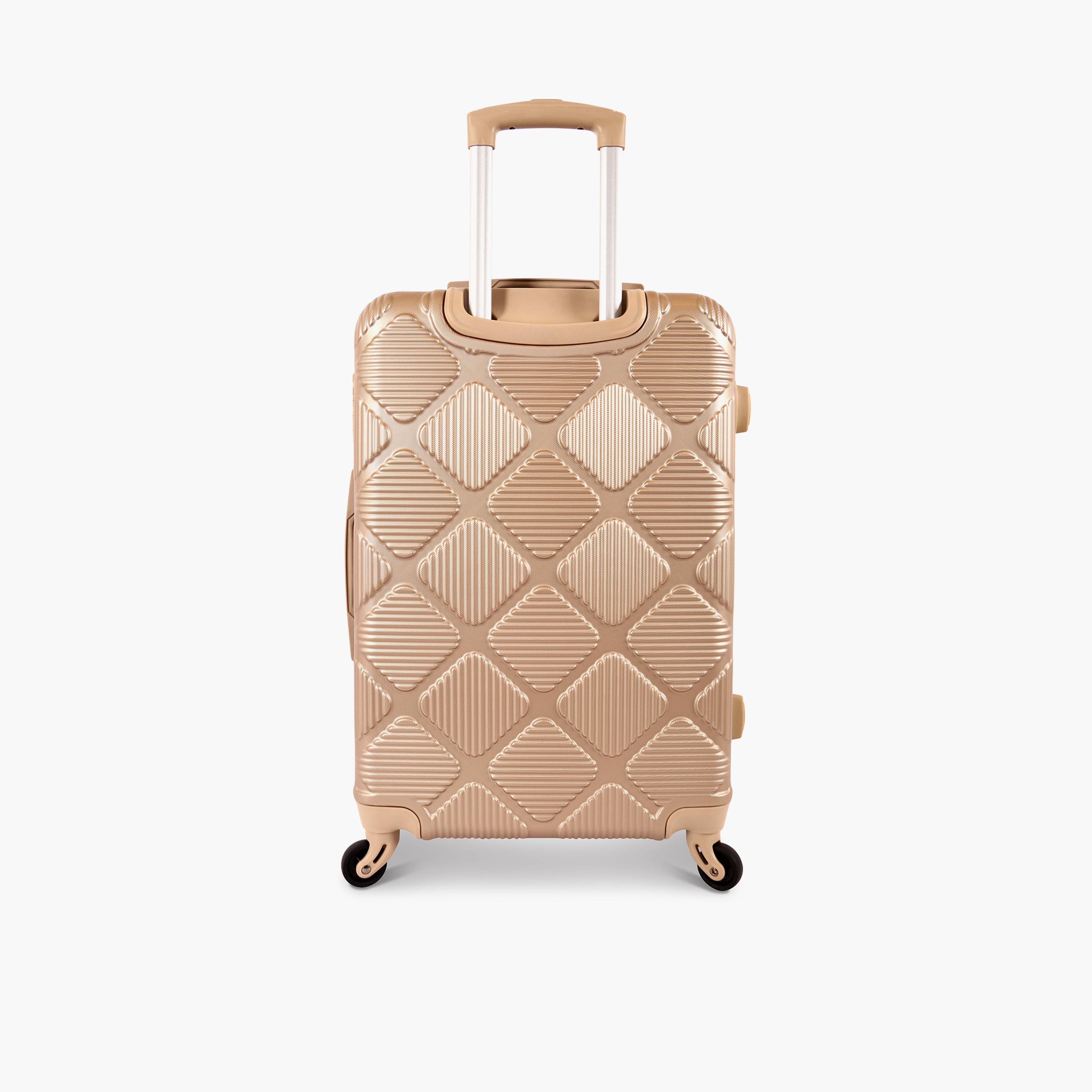 New Travel Set of 5 ABS Hardcase 4-Wheeler Spinner Trolley Bag with Combination Lock | K2219/5P-travel-luggagesandbags-luggage-image-3