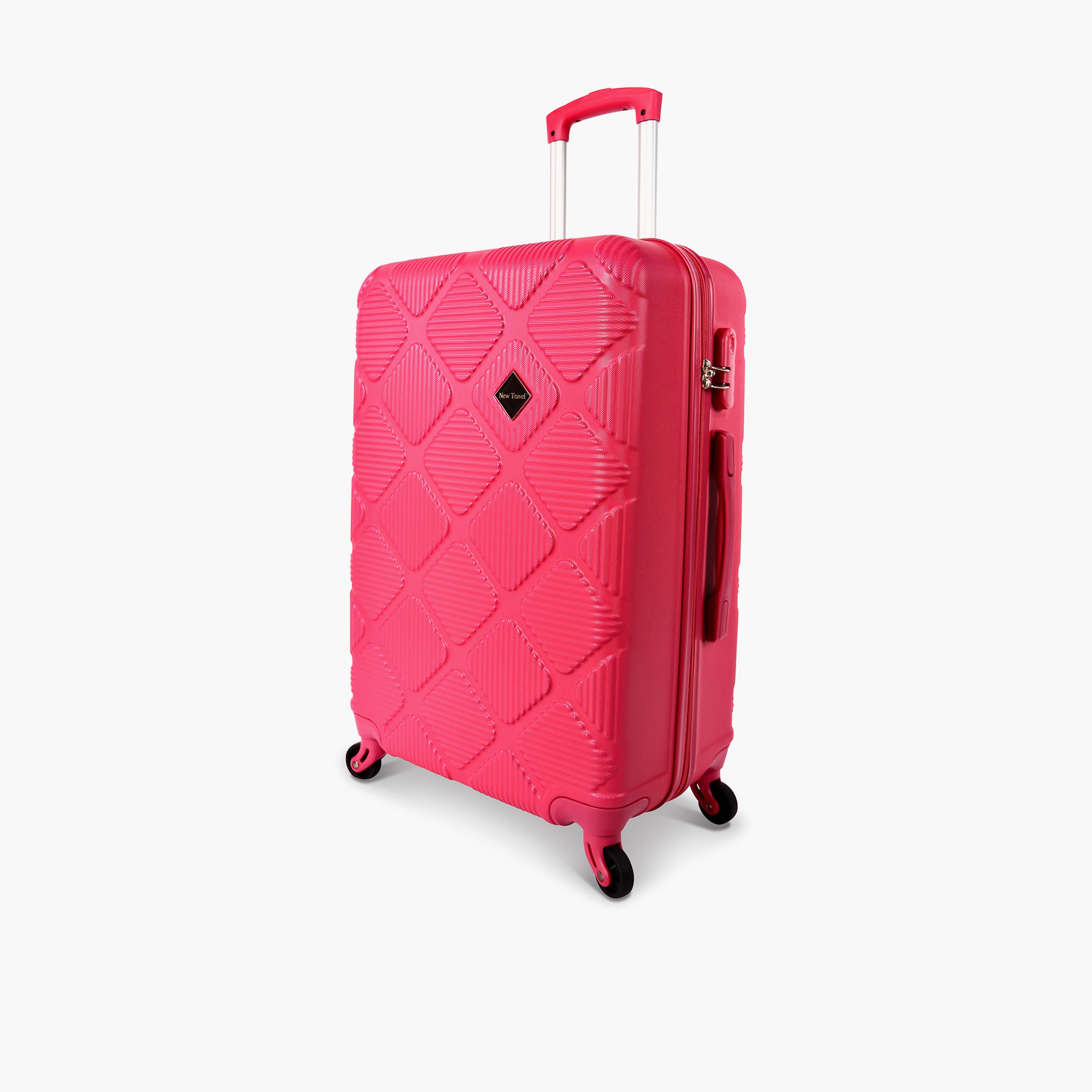 New Travel Set of 5 ABS Hardcase 4-Wheeler Spinner Trolley Bag with Combination Lock | K2219/5P-travel-luggagesandbags-luggage-image-12