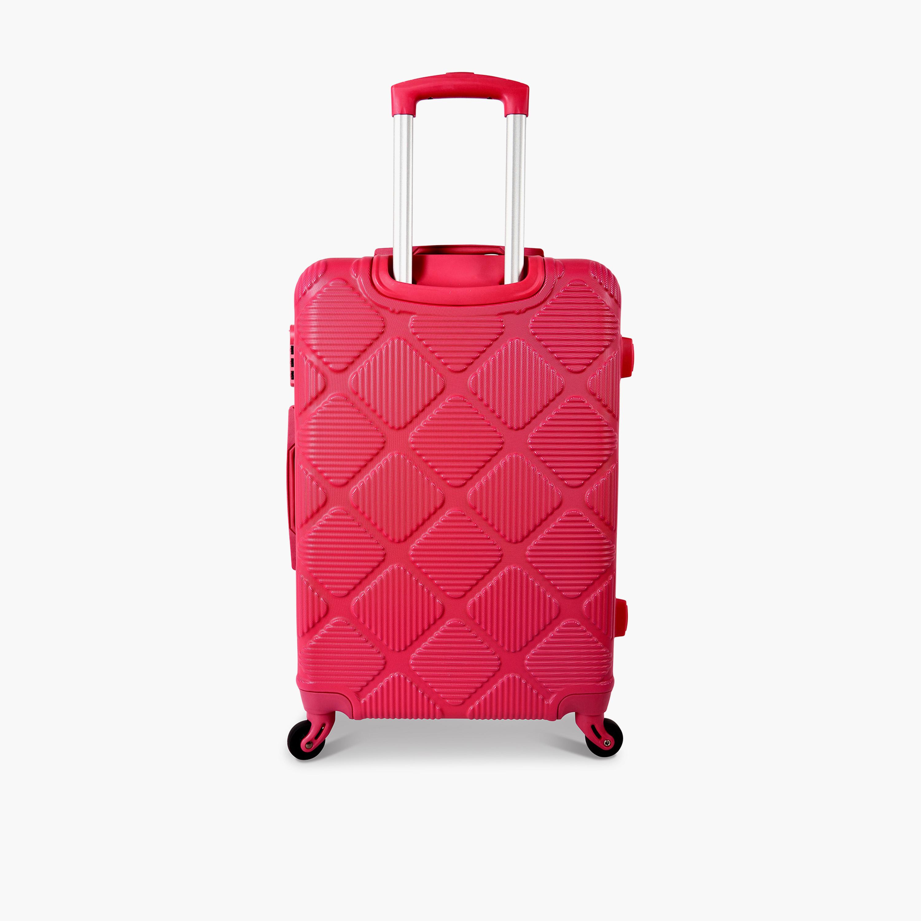 New Travel Set of 5 ABS Hardcase 4-Wheeler Spinner Trolley Bag with Combination Lock | K2219/5P-travel-luggagesandbags-luggage-image-3