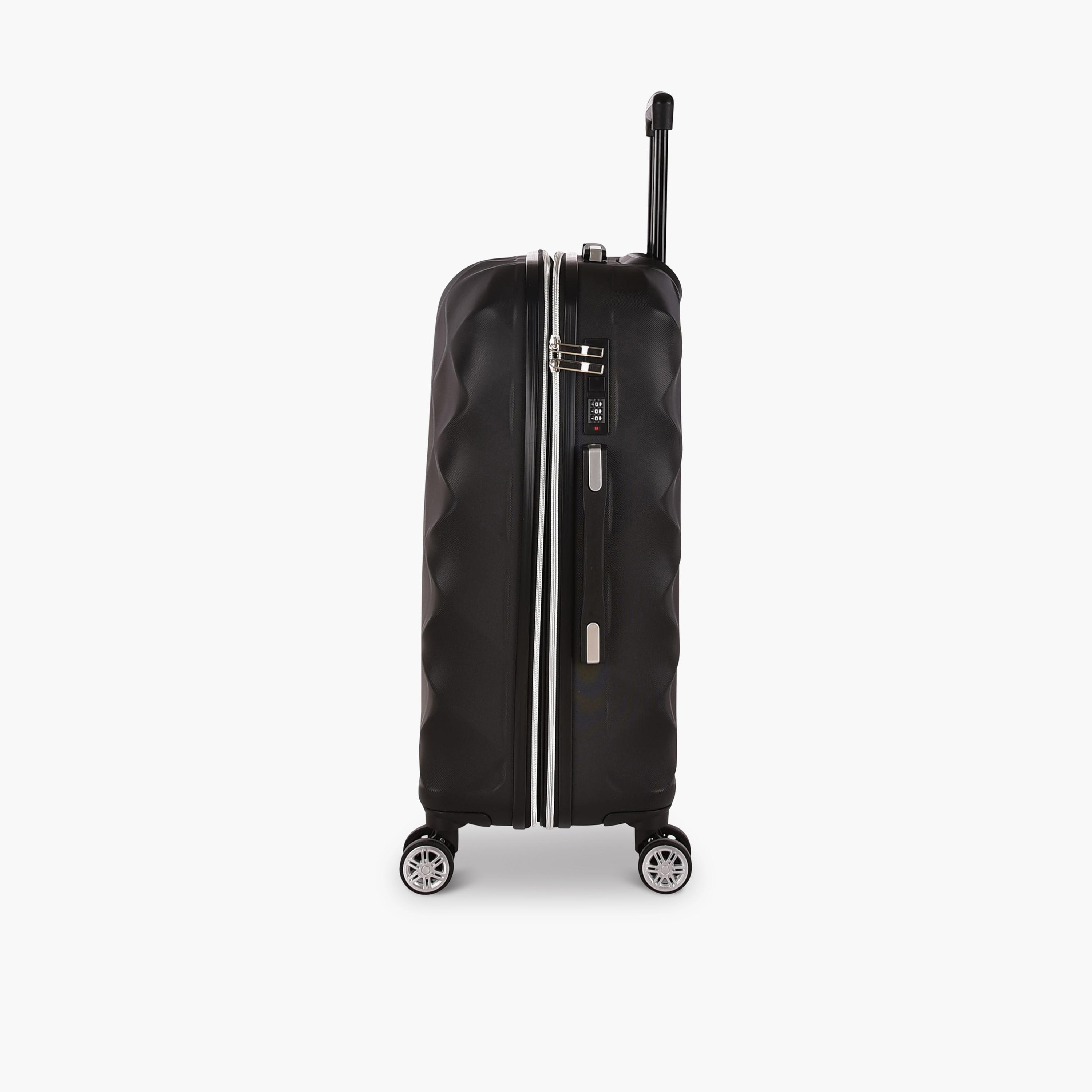 New Travel Set of 3 ABS Hardcase 4-Wheeler Spinner Trolley Bag with Combination Lock | LA430-10/3P-travel-luggagesandbags-luggage-image-10