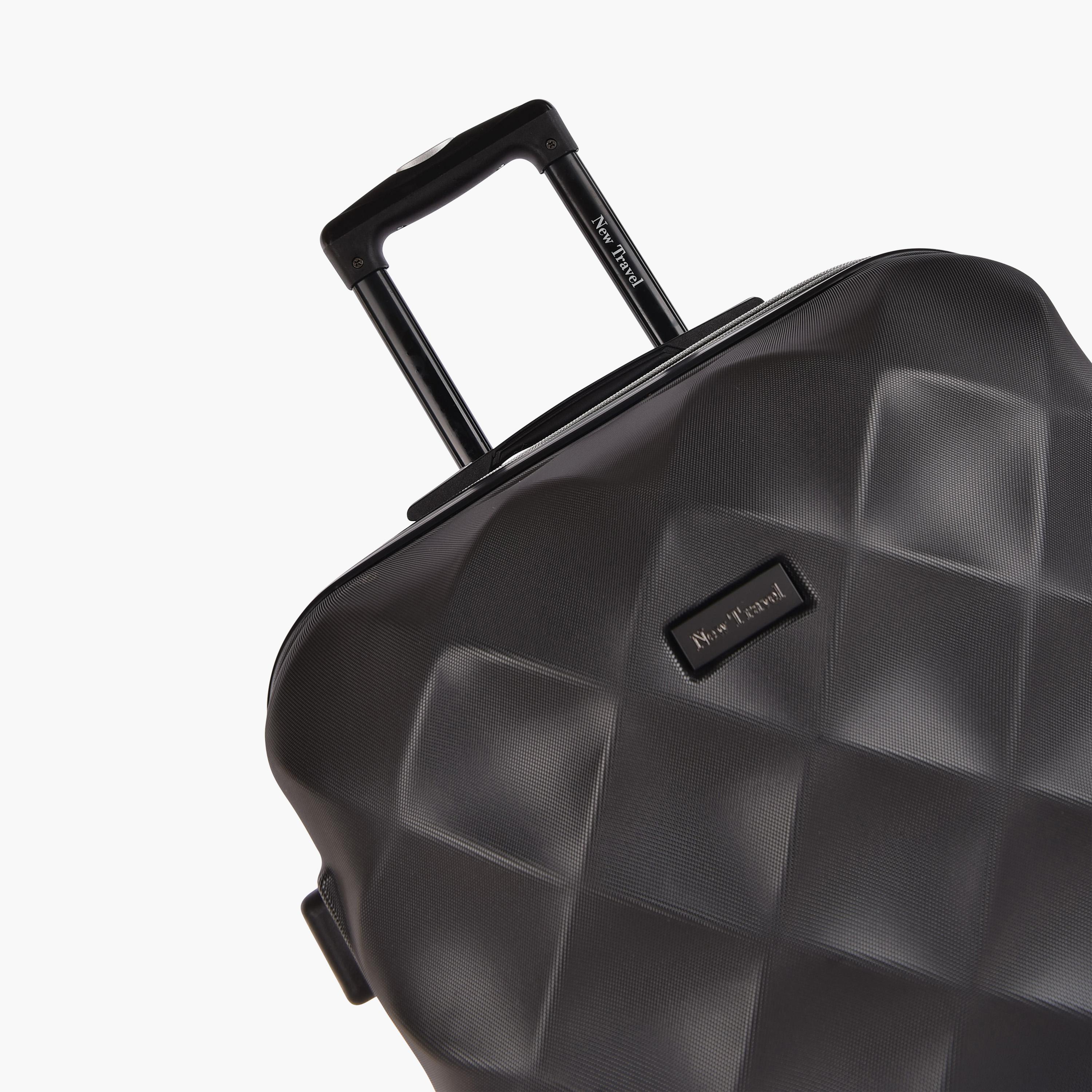 New Travel Set of 3 ABS Hardcase 4-Wheeler Spinner Trolley Bag with Combination Lock | LA430-10/3P-travel-luggagesandbags-luggage-image-2