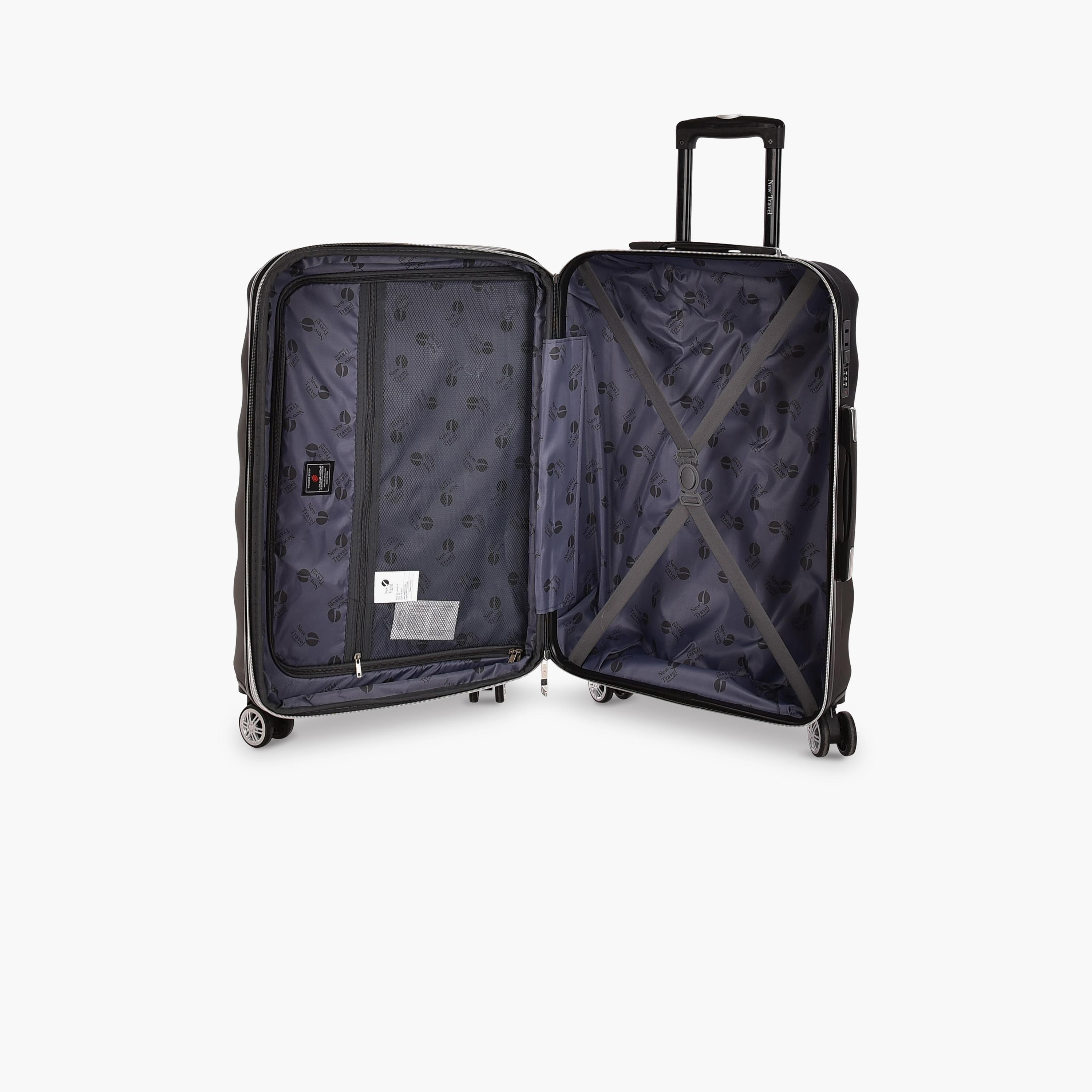 New Travel Set of 3 ABS Hardcase 4-Wheeler Spinner Trolley Bag with Combination Lock | LA430-10/3P-travel-luggagesandbags-luggage-image-9