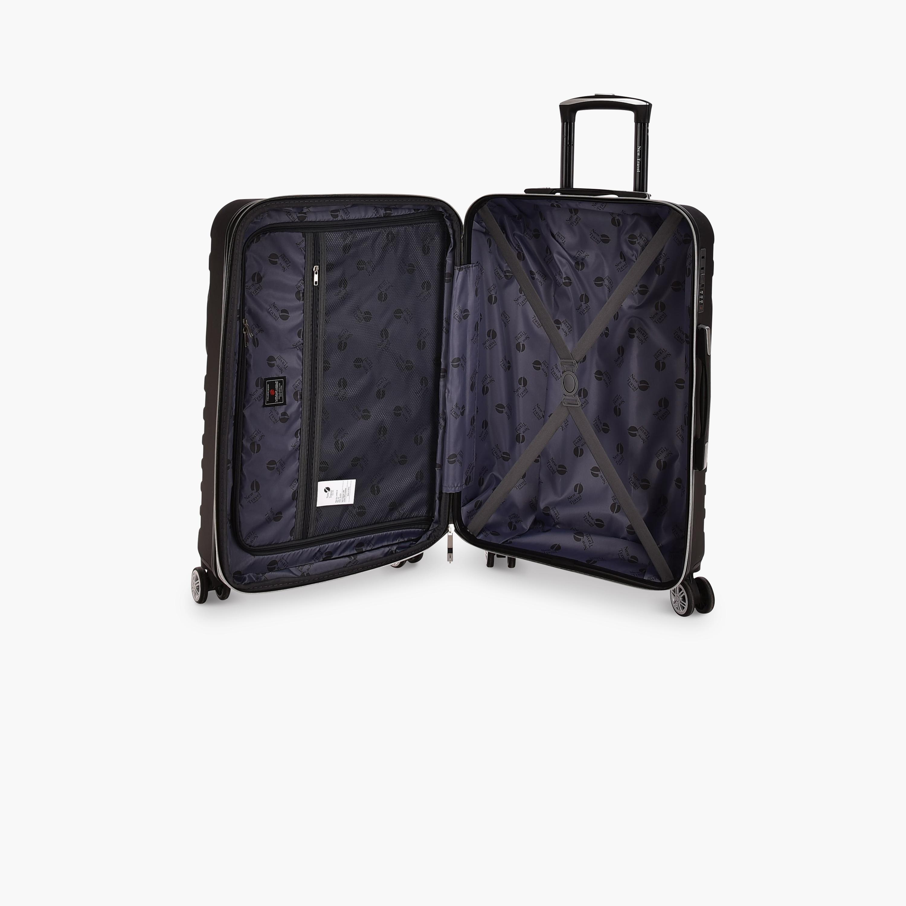 نيو ترافيل- طقم شنط سفر 3 شنط ABS بأربع عجلات دوارة مع قفل مركب | LA430-19/3P-travel-luggagesandbags-luggage-image-9