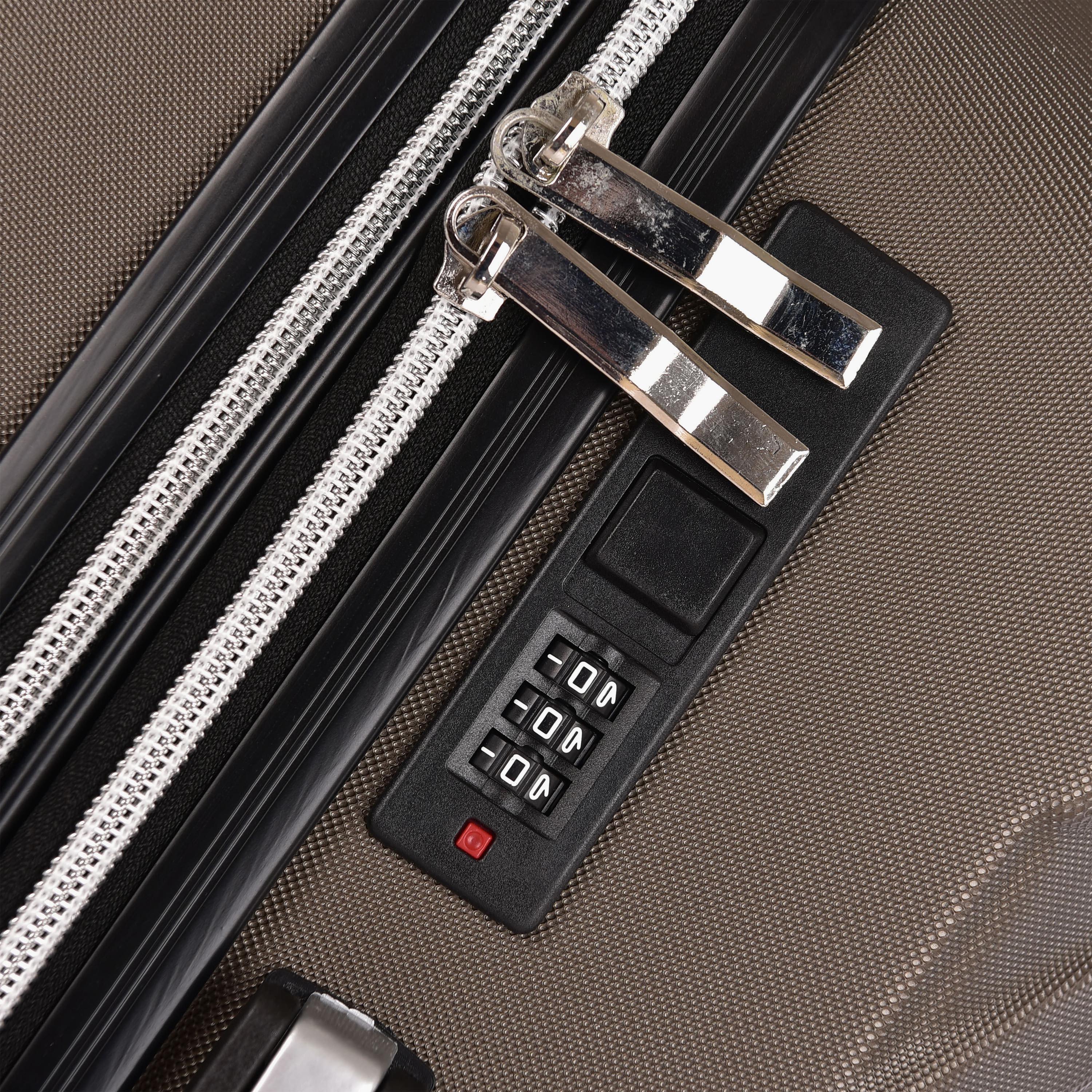New Travel Set of 3 ABS Hardcase 4-Wheeler Spinner Trolley Bag with Combination Lock | LA430-19/3P-travel-luggagesandbags-luggage-image-11
