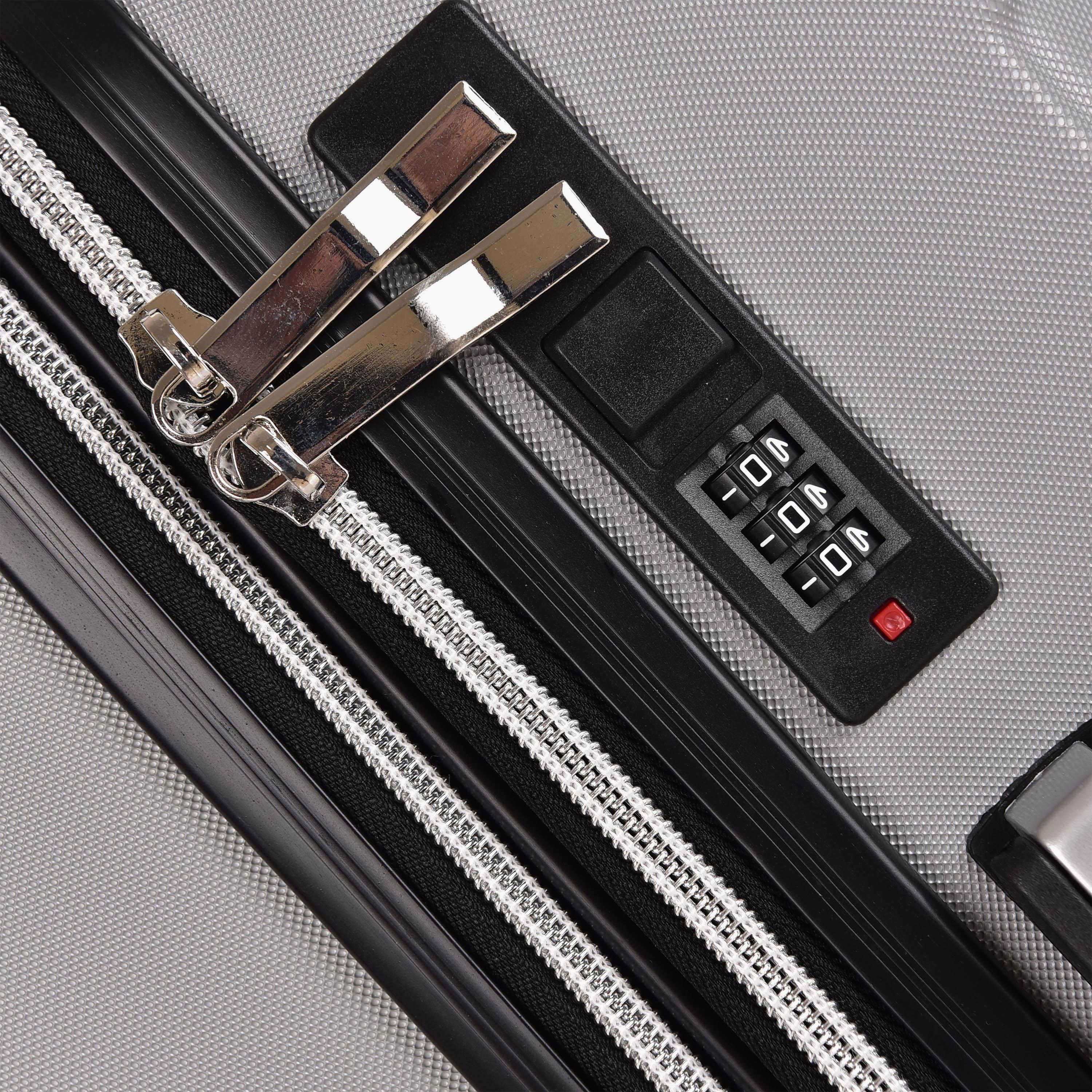 New Travel Set of 3 ABS Hardcase 4-Wheeler Spinner Trolley Bag with Combination Lock | LA430-19/3P-travel-luggagesandbags-luggage-image-11