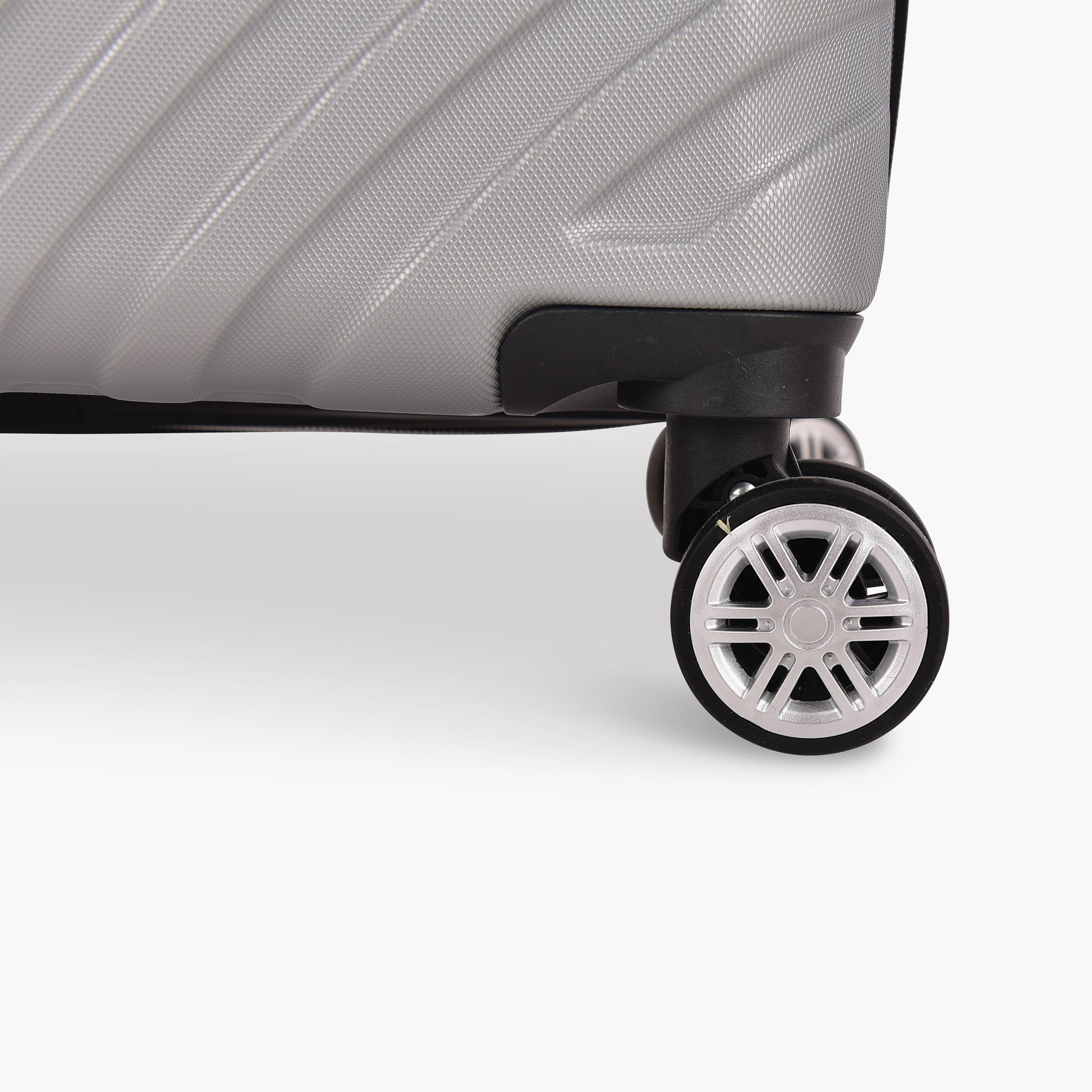 New Travel Set of 3 ABS Hardcase 4-Wheeler Spinner Trolley Bag with Combination Lock | LA430-19/3P-travel-luggagesandbags-luggage-image-3