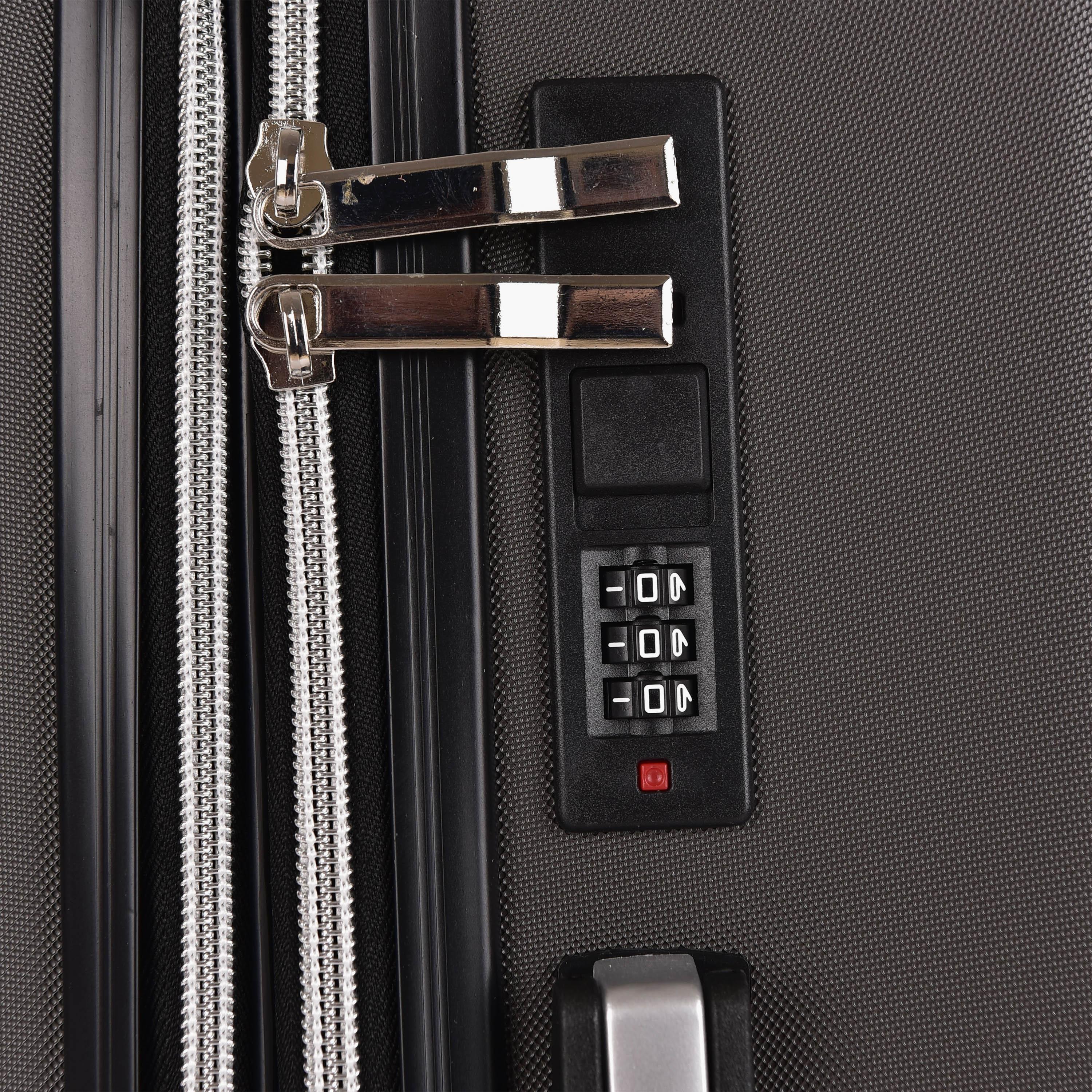 New Travel Set of 3 ABS Hardcase 4-Wheeler Spinner Trolley Bag with Combination Lock | LA430-20/3P-travel-luggagesandbags-luggage-image-11