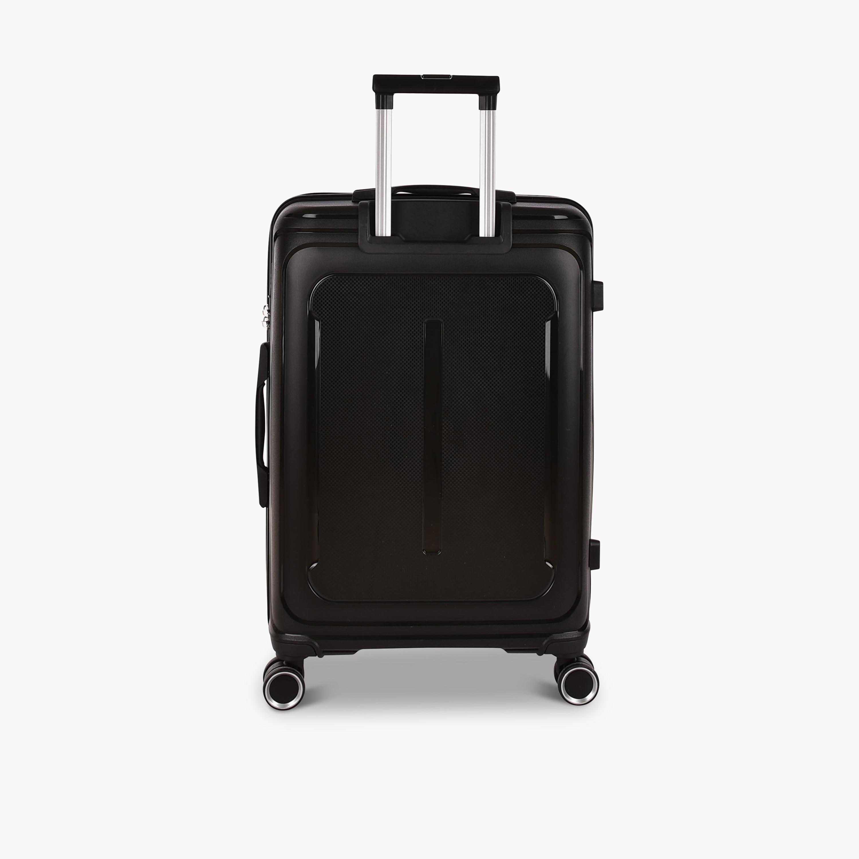 New Travel Set of 3 Polypropylene Hardcase 4-Wheeler Spinner Trolley Bag with Combination Lock | PP03/3P-travel-luggagesandbags-luggage-image-12