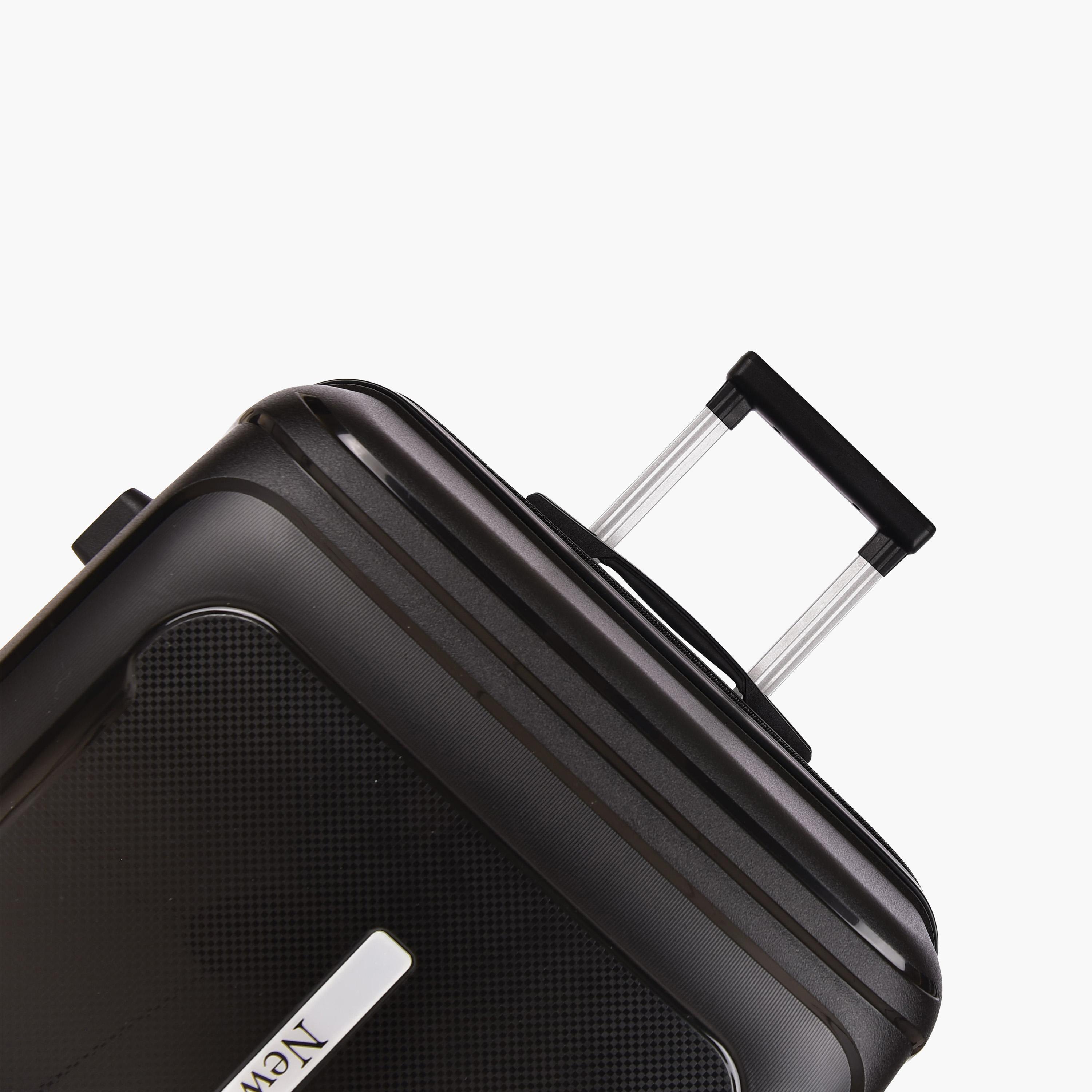 New Travel Set of 3 Polypropylene Hardcase 4-Wheeler Spinner Trolley Bag with Combination Lock | PP03/3P-travel-luggagesandbags-luggage-image-2