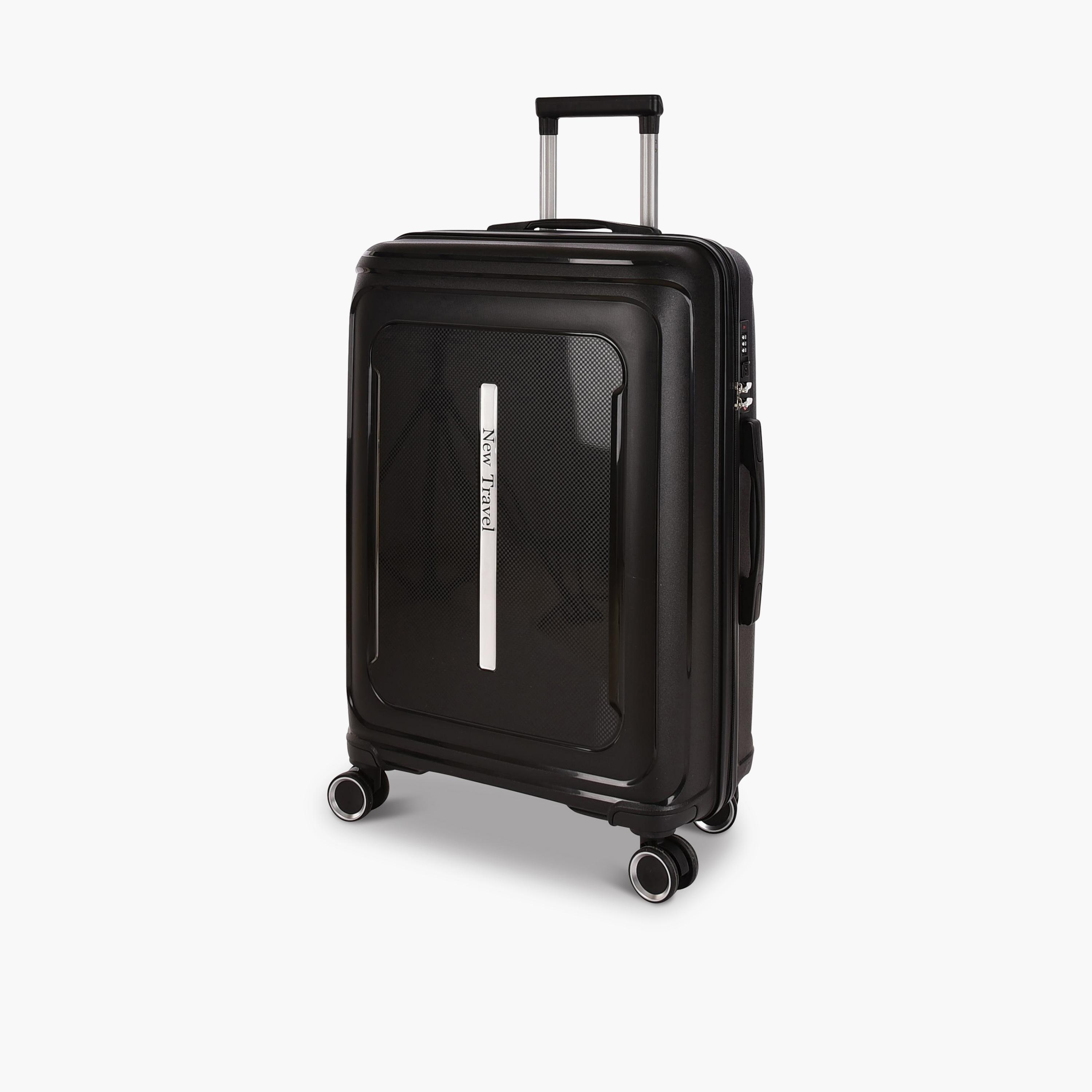 New Travel Set of 3 Polypropylene Hardcase 4-Wheeler Spinner Trolley Bag with Combination Lock | PP03/3P-travel-luggagesandbags-luggage-image-8