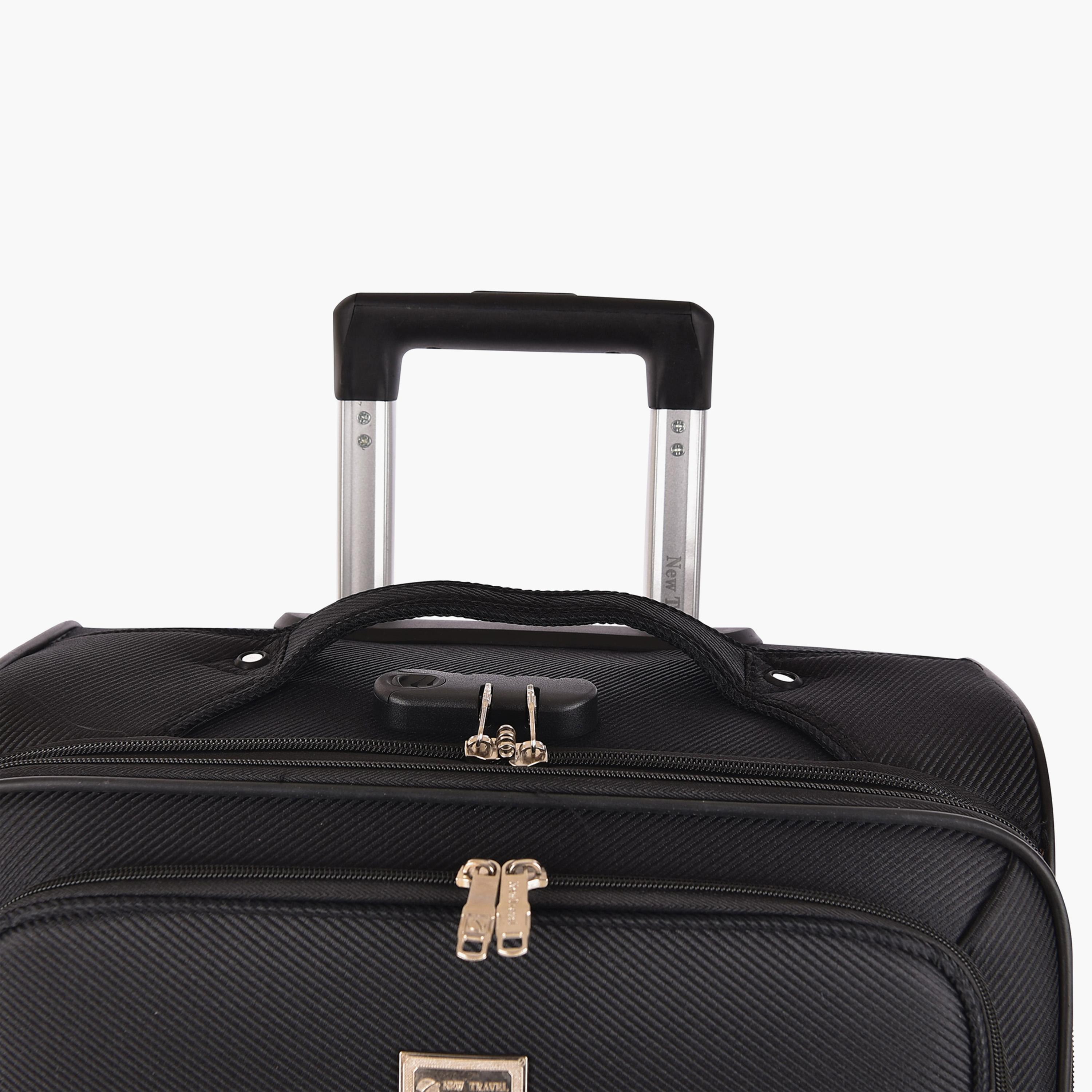 New Travel Set of 4 Textile Softcase 4-Wheeler Spinner Trolley Bag with Combination Lock | RT1909/4P (4w / Pvc)-travel-luggagesandbags-luggage-image-10