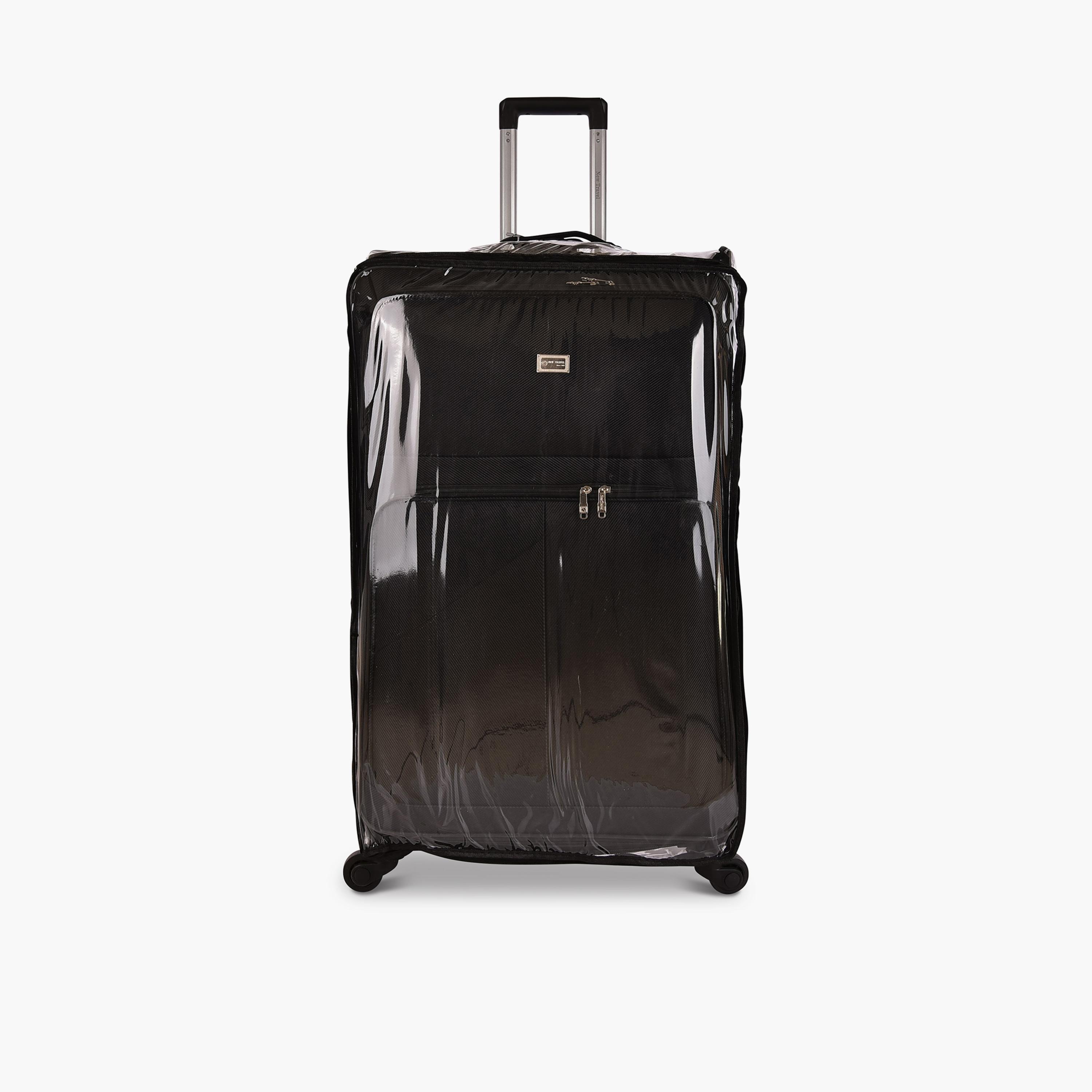 New Travel Set of 4 Textile Softcase 4-Wheeler Spinner Trolley Bag with Combination Lock | RT1909/4P (4w / Pvc)-travel-luggagesandbags-luggage-image-5