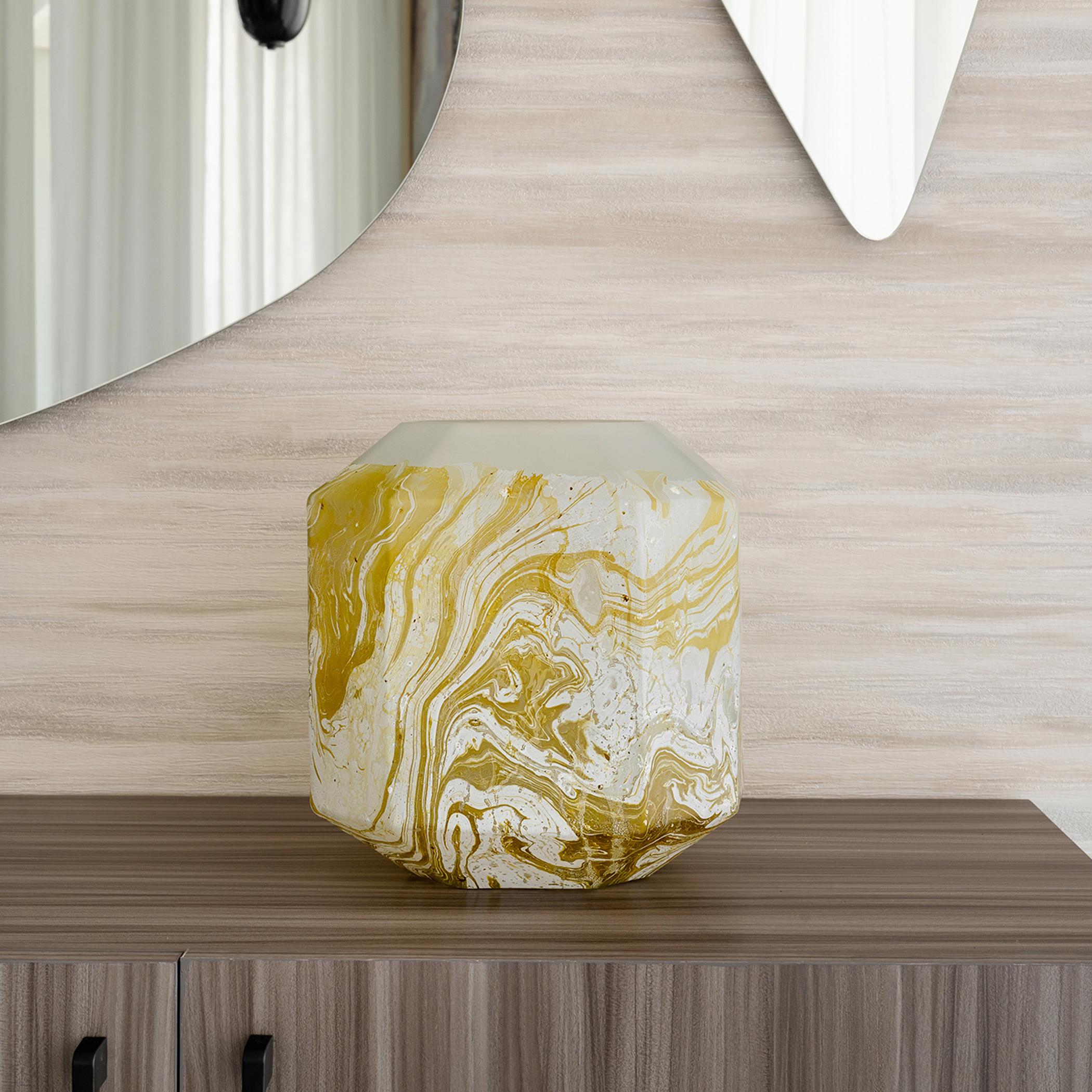 House of Serene Electra Glass Vase - 26 cm