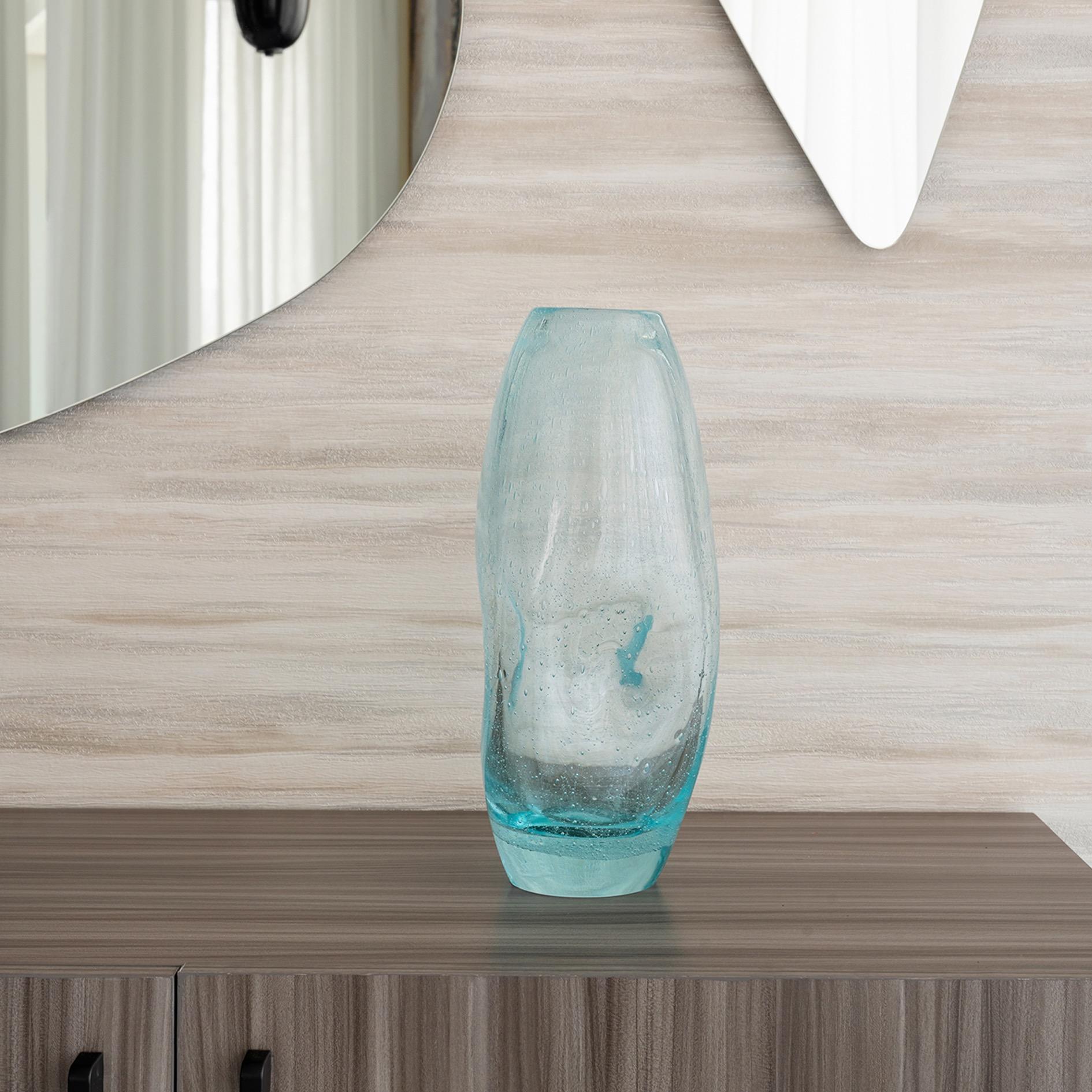 House of Serene Ciel Glass Vase - 34 cm