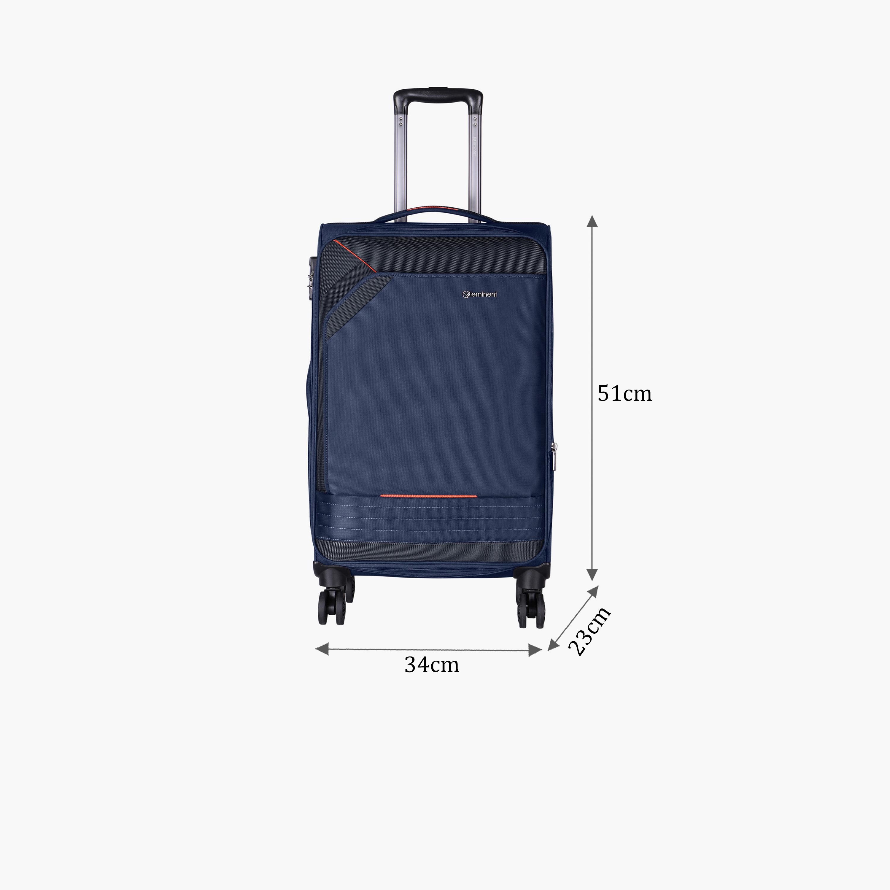 إميننت- شنطة سفر بوليستر  هيكل طري مقاس 51 سم بأربع عجلات مزدوجة دوارة من ال  | E777SZ-20-travel-luggagesandbags-luggage-image-2
