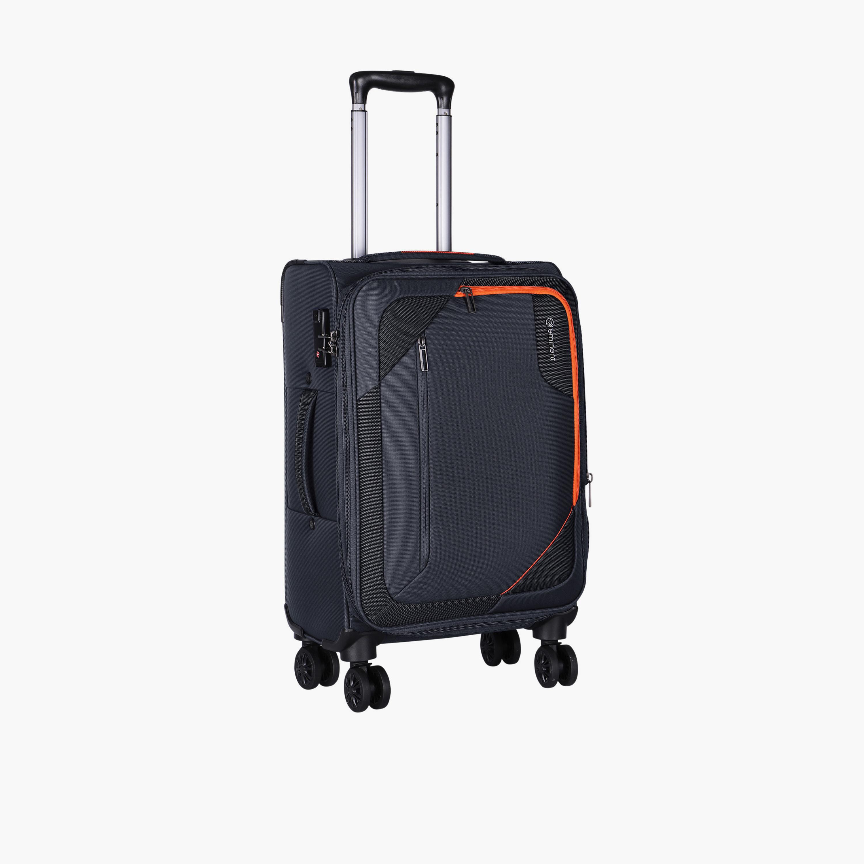 إميننت- شنطة سفر بوليستر  هيكل طري مقاس 51 سم بأربع عجلات مزدوجة دوارة من ال  | E765SZ-20-travel-luggagesandbags-luggage-image-1