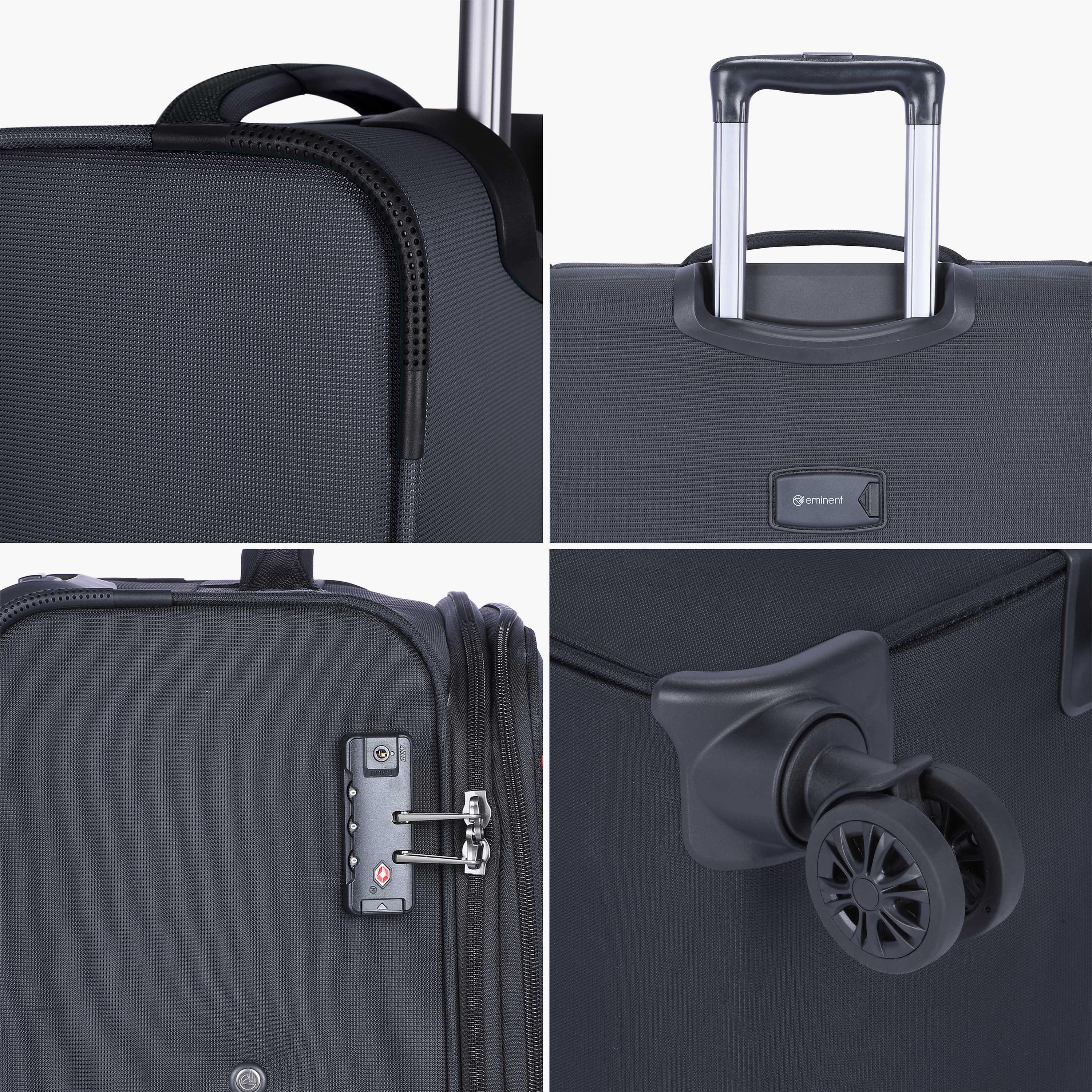 إميننت- شنطة سفر بوليستر  هيكل طري مقاس 51 سم بأربع عجلات مزدوجة دوارة من ال  | E765SZ-20-travel-luggagesandbags-luggage-image-8