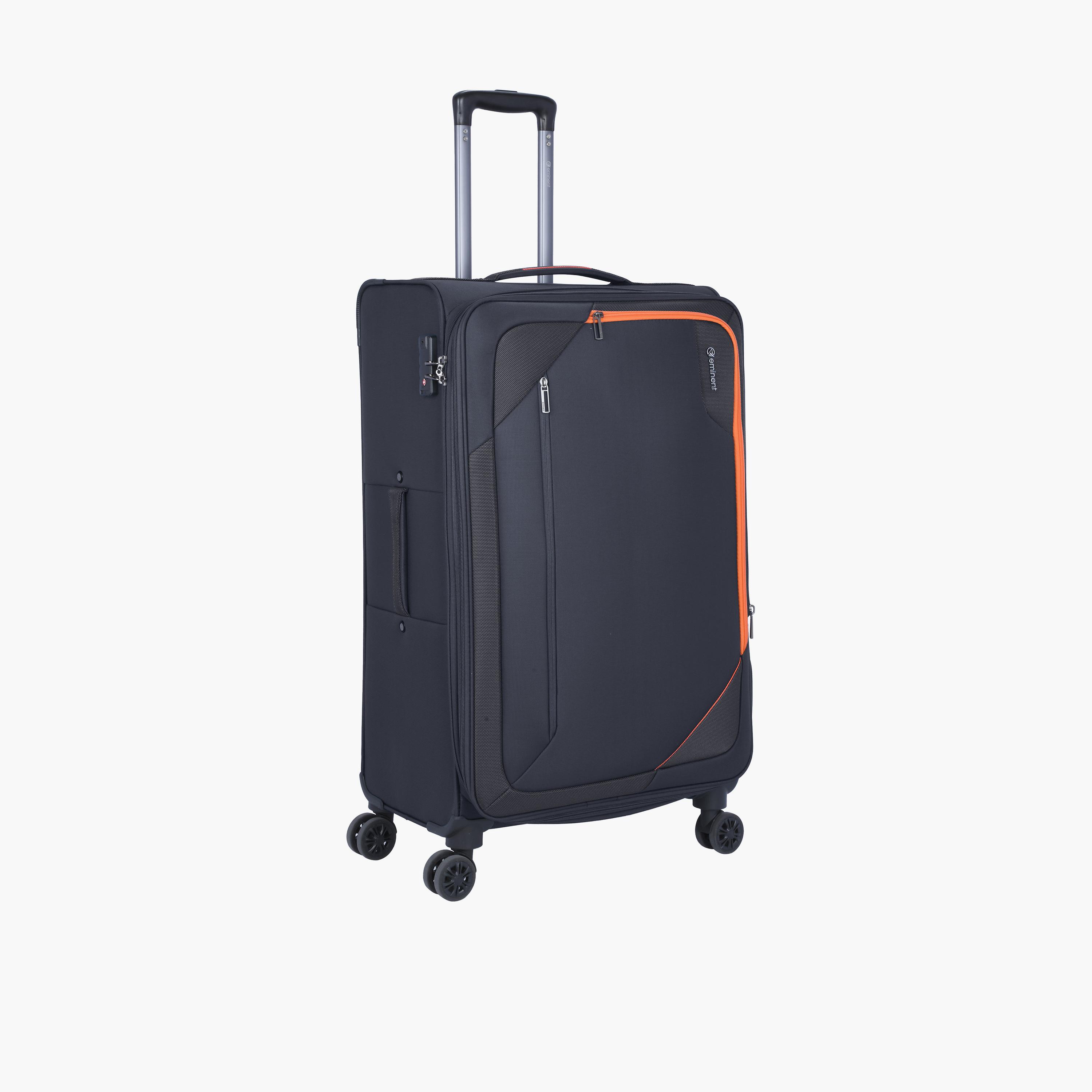 إميننت- شنطة سفر بوليستر  هيكل طري مقاس 69 سم بأربع عجلات مزدوجة دوارة من ال  | E765SZ-24-travel-luggagesandbags-luggage-image-1