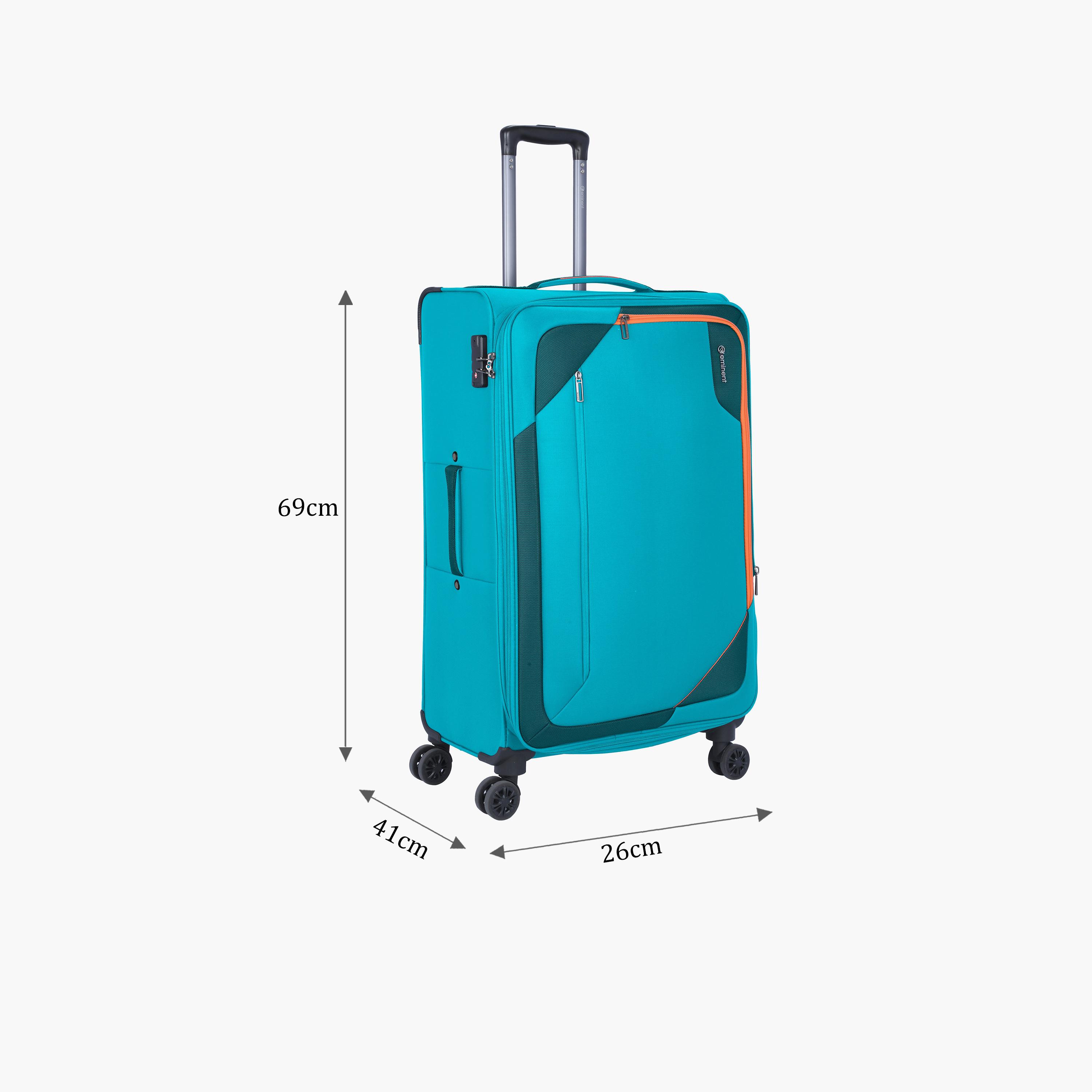إميننت- شنطة سفر بوليستر  هيكل طري مقاس 69 سم بأربع عجلات مزدوجة دوارة من ال  | E765SZ-24-travel-luggagesandbags-luggage-image-2