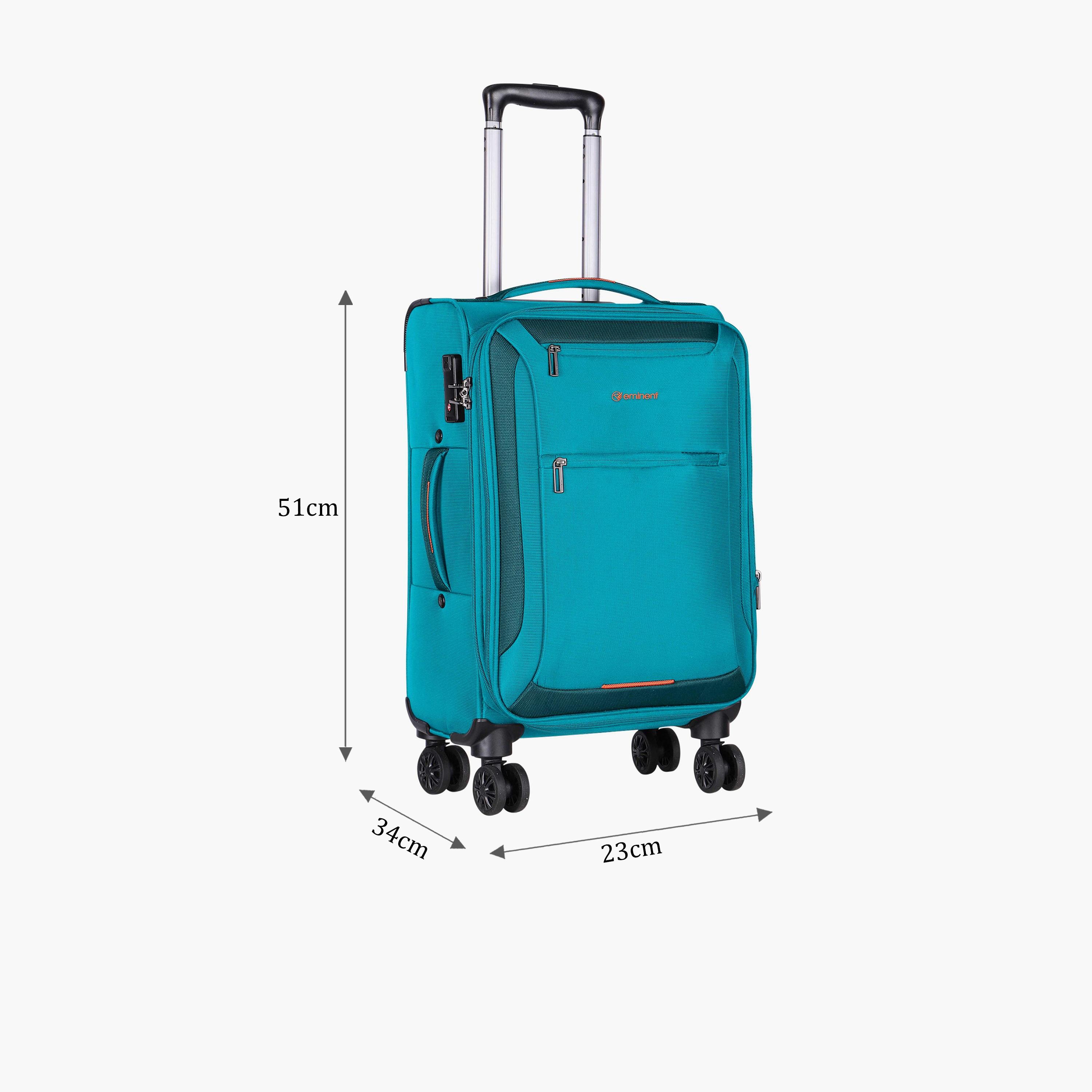 إميننت- شنطة سفر بوليستر  هيكل طري مقاس 51 سم بأربع عجلات مزدوجة دوارة من ال  | E751SZ-20-travel-luggagesandbags-luggage-image-2