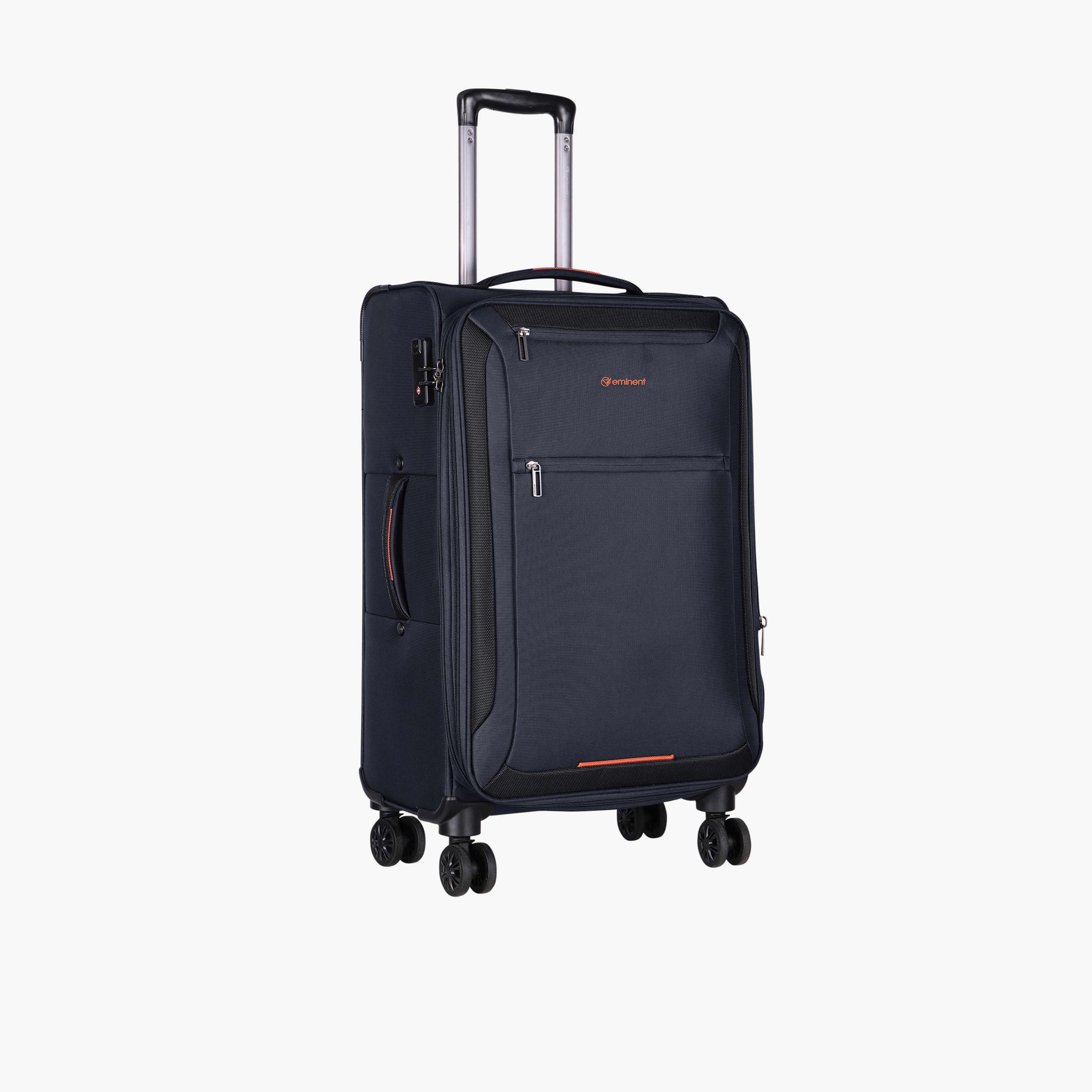 إميننت- شنطة سفر بوليستر  هيكل طري مقاس 69 سم بأربع عجلات مزدوجة دوارة من ال  | E751SZ-24-travel-luggagesandbags-luggage-image-1