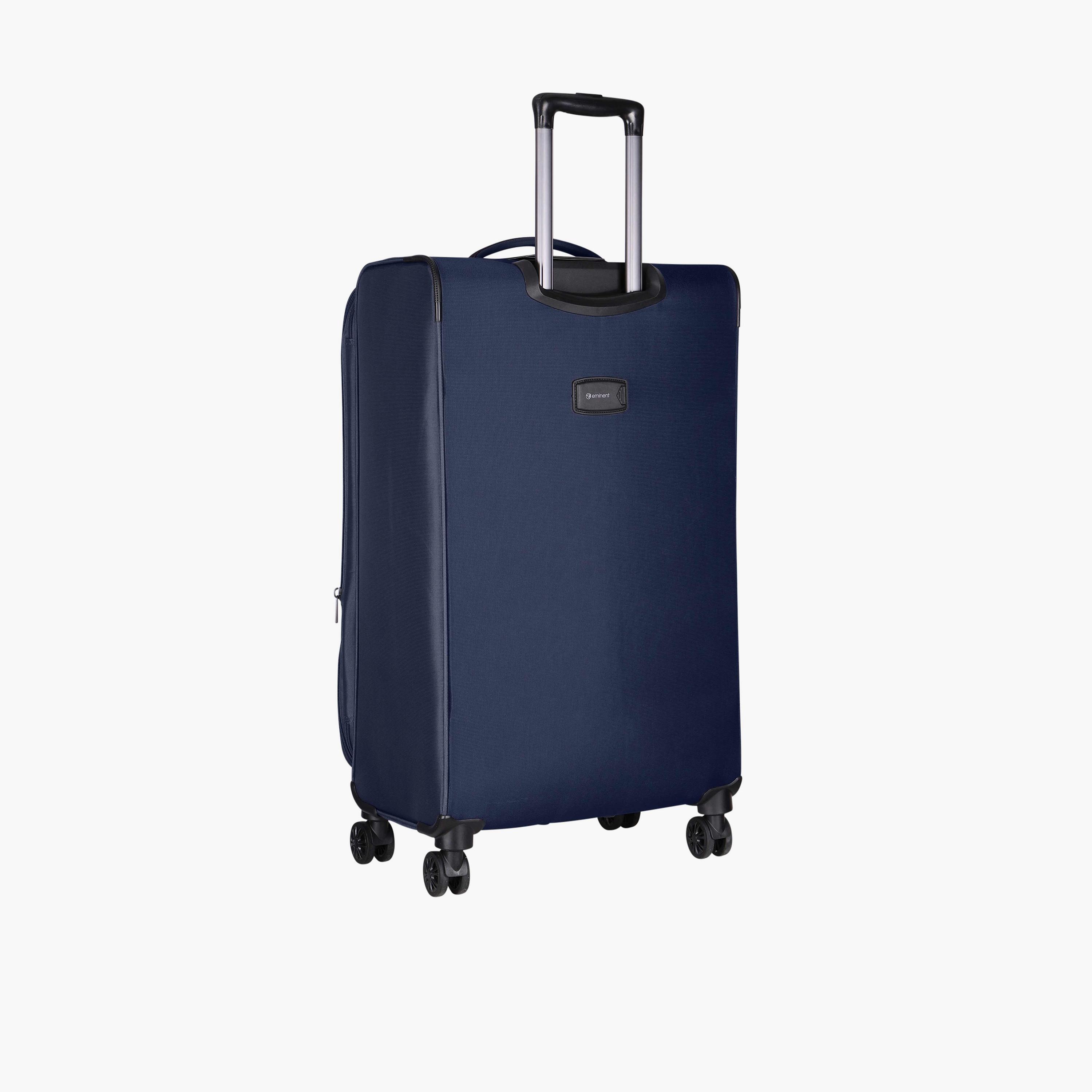 Eminent 69 CM Medium Check-in Polyester Soft Case 4-Wheeler Spinner Trolley Bag with TSA Lock | E751SZ-24-travel-luggagesandbags-luggage-image-5