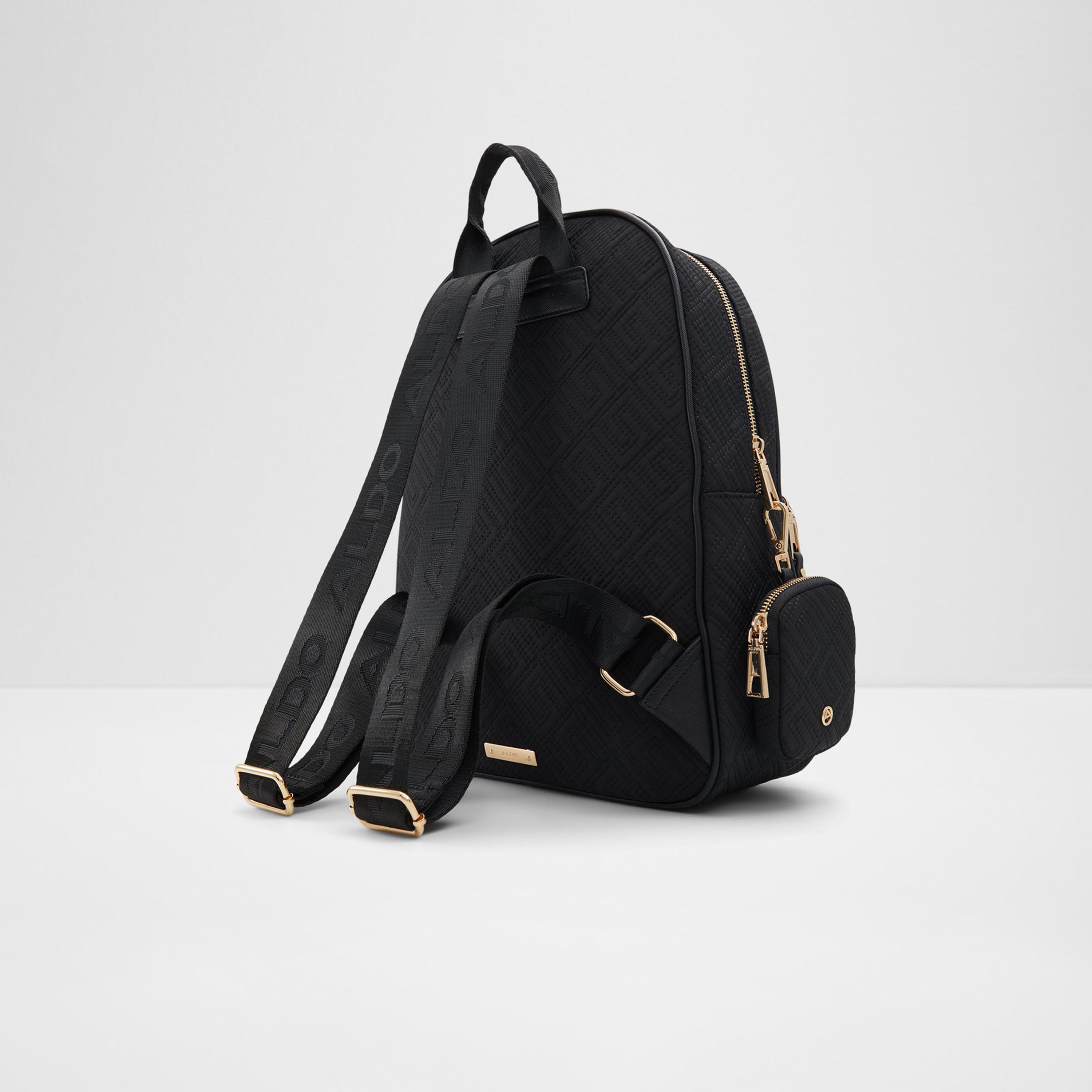 Aldo Faraly Monogram Backpack with Top Handle and Adjustable Shoulder Strap-women-bagsandwallets-backpacks-image-2