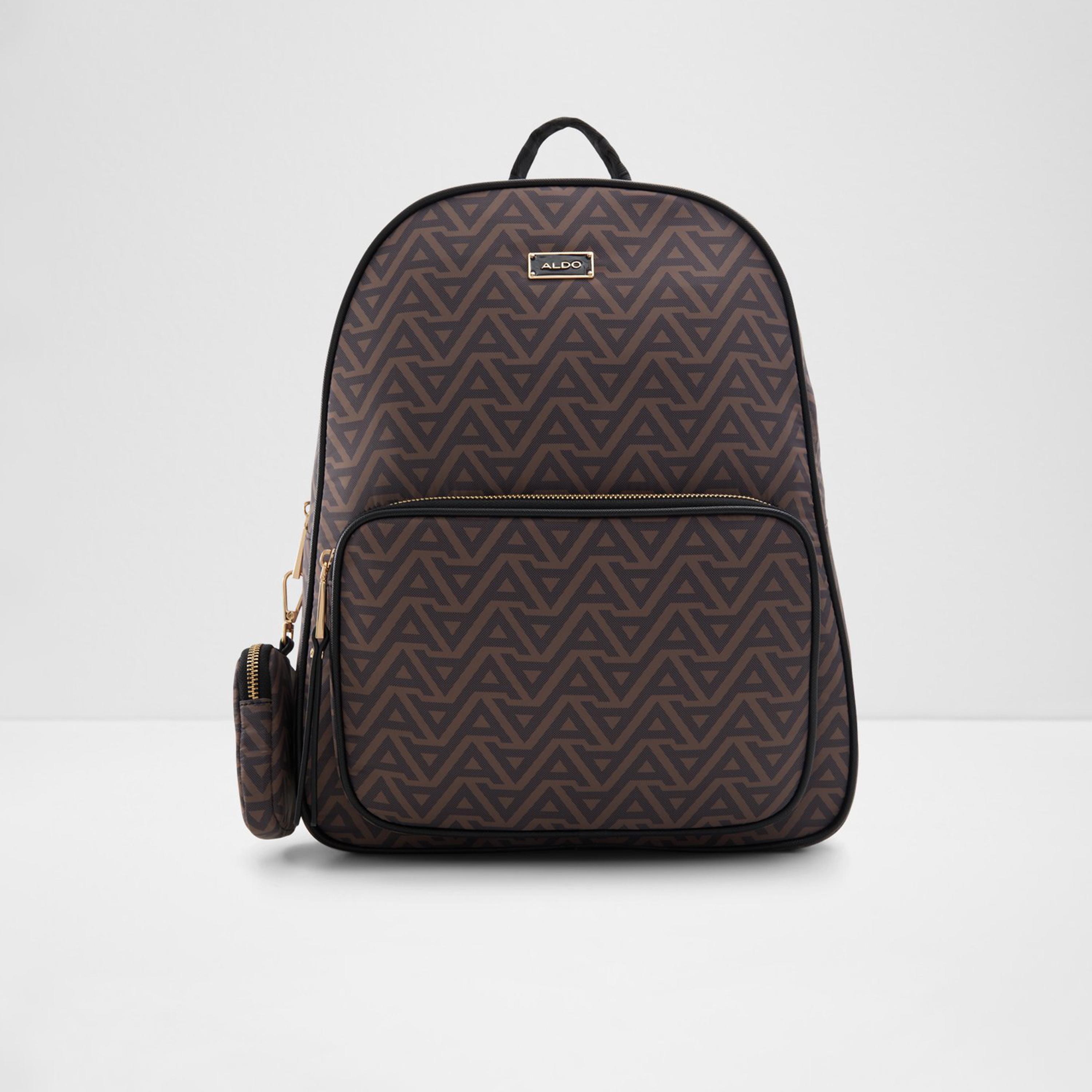 ألدو- شنطة ظهر فارالي مونوغرام بمقبض علوي وحزام كتف قابل للتعديل-women-bagsandwallets-backpacks-image-1