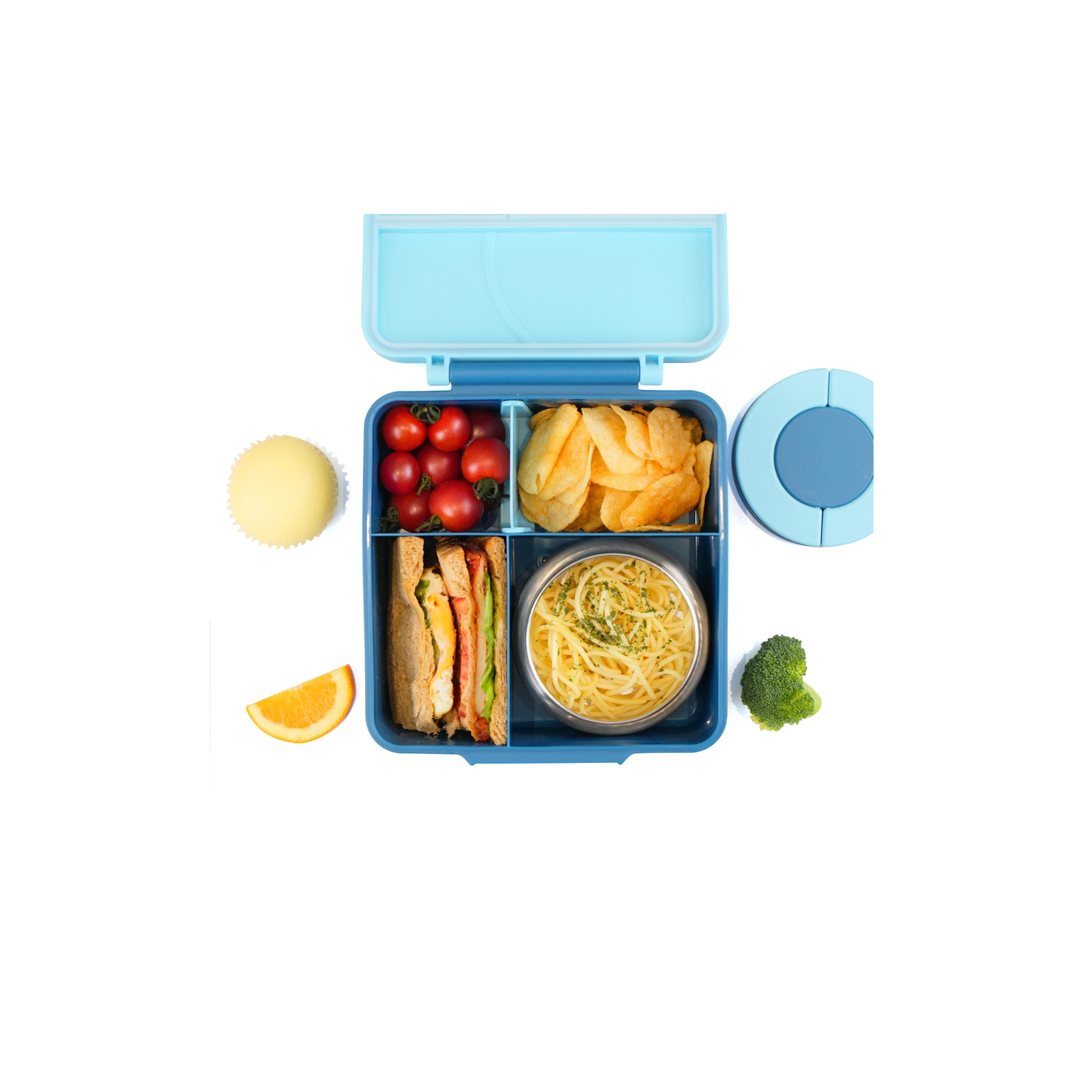 Eazy Kids Jumbo Bento Lunch Box, Lunch Bag, Food Jar with Cutlery Set-school-lunchessentials-lunchboxes-image-7
