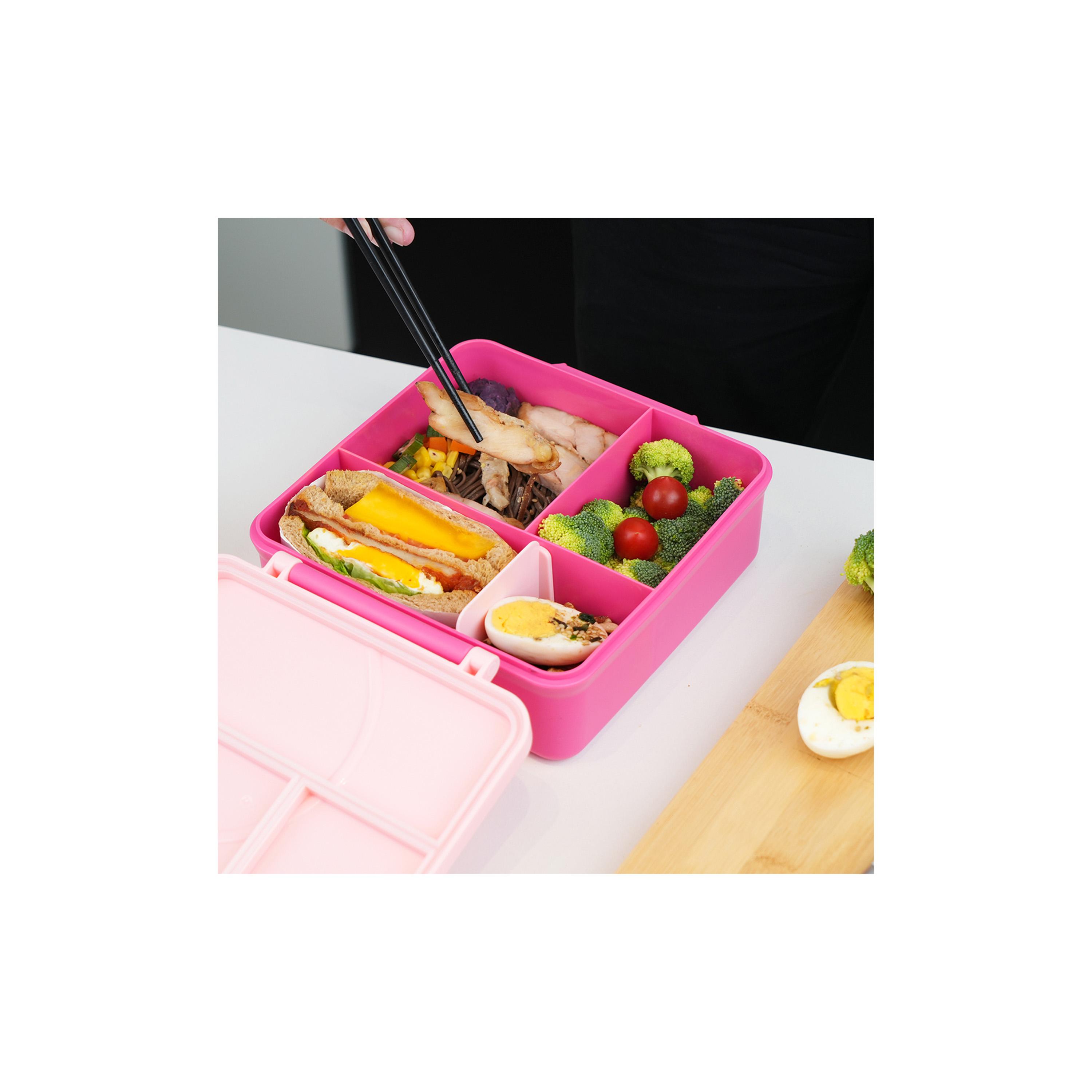Eazy Kids Jumbo Bento Lunch Box, Lunch Bag, Food Jar with Cutlery Set-school-lunchessentials-lunchboxes-image-4