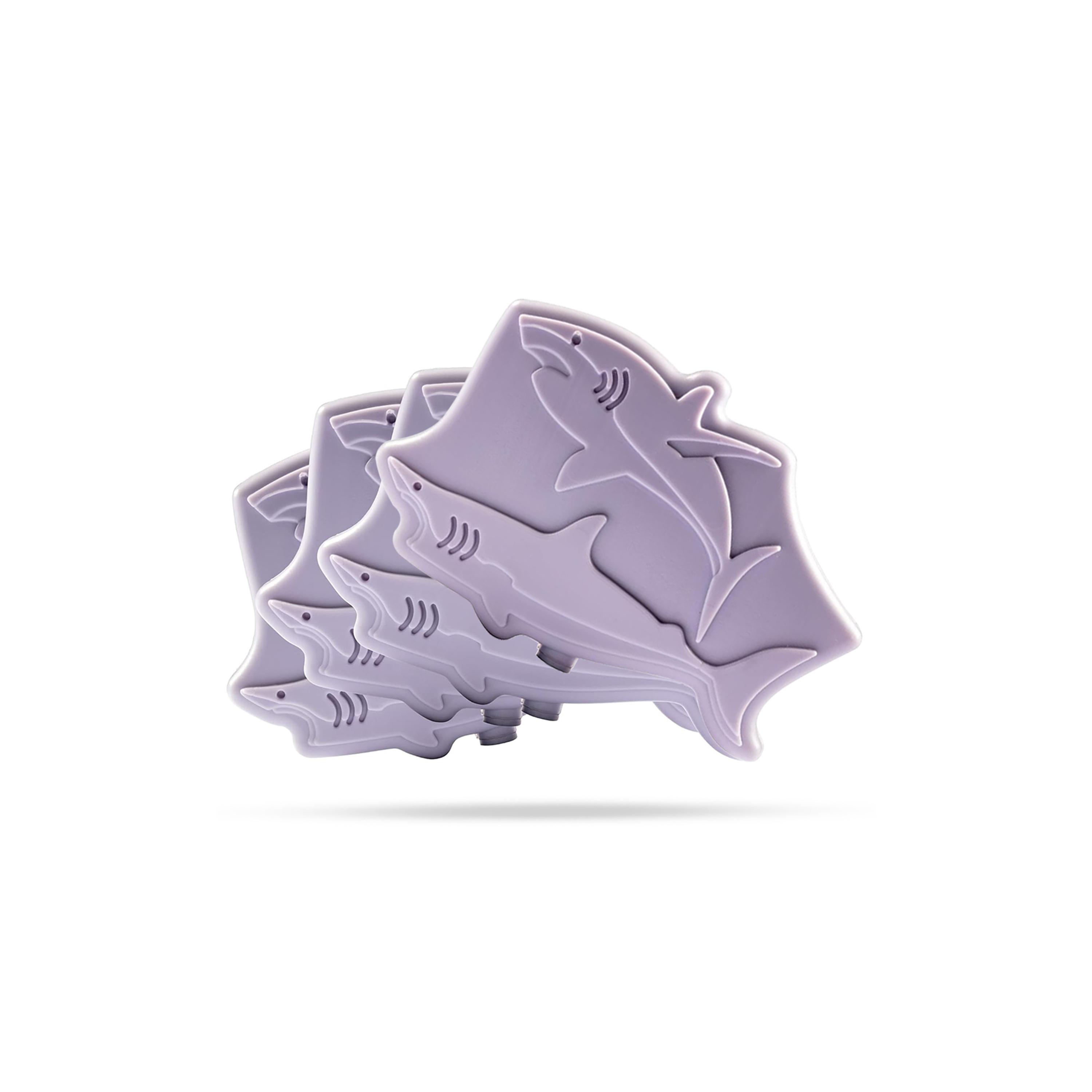 حقيبة غداء معزولة مع صندوق حراري ومجموعة أكياس ثلج مكونة من 4 قطع من صنفينو - قرش - أخضر-school-lunchessentials-lunchbags-image-4