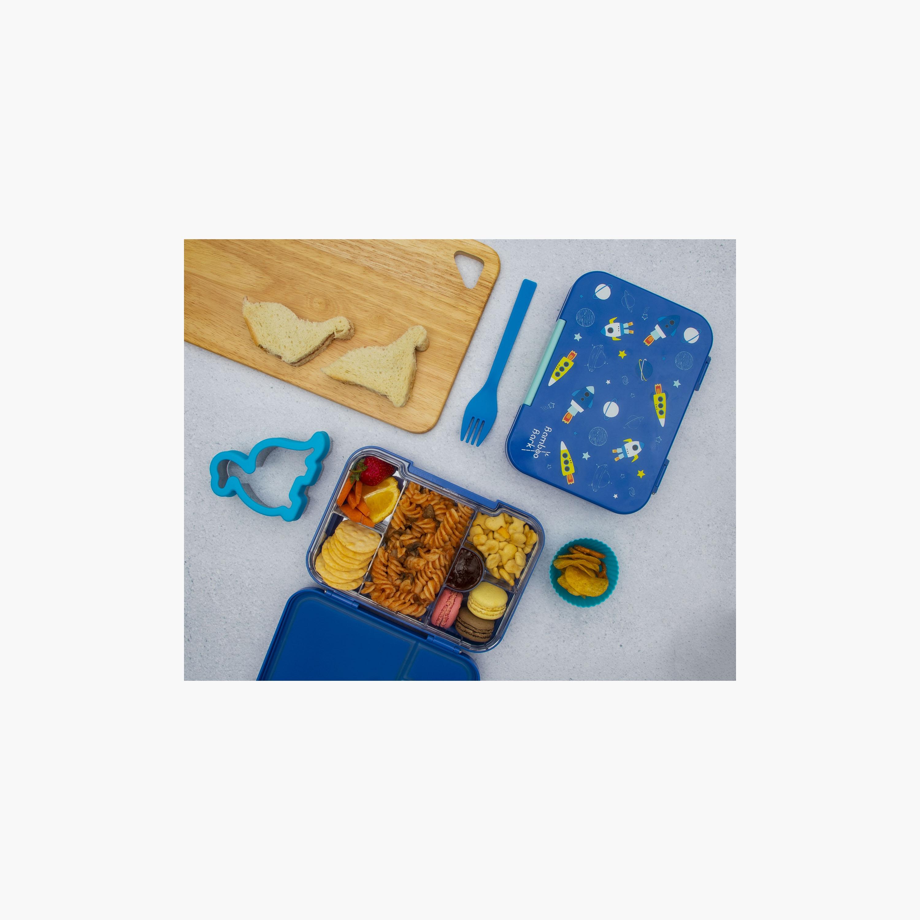 Bamboo Bark 4-6 Compartment Tritan Lunch Box - Space - Blue-school-lunchessentials-lunchboxes-image-4