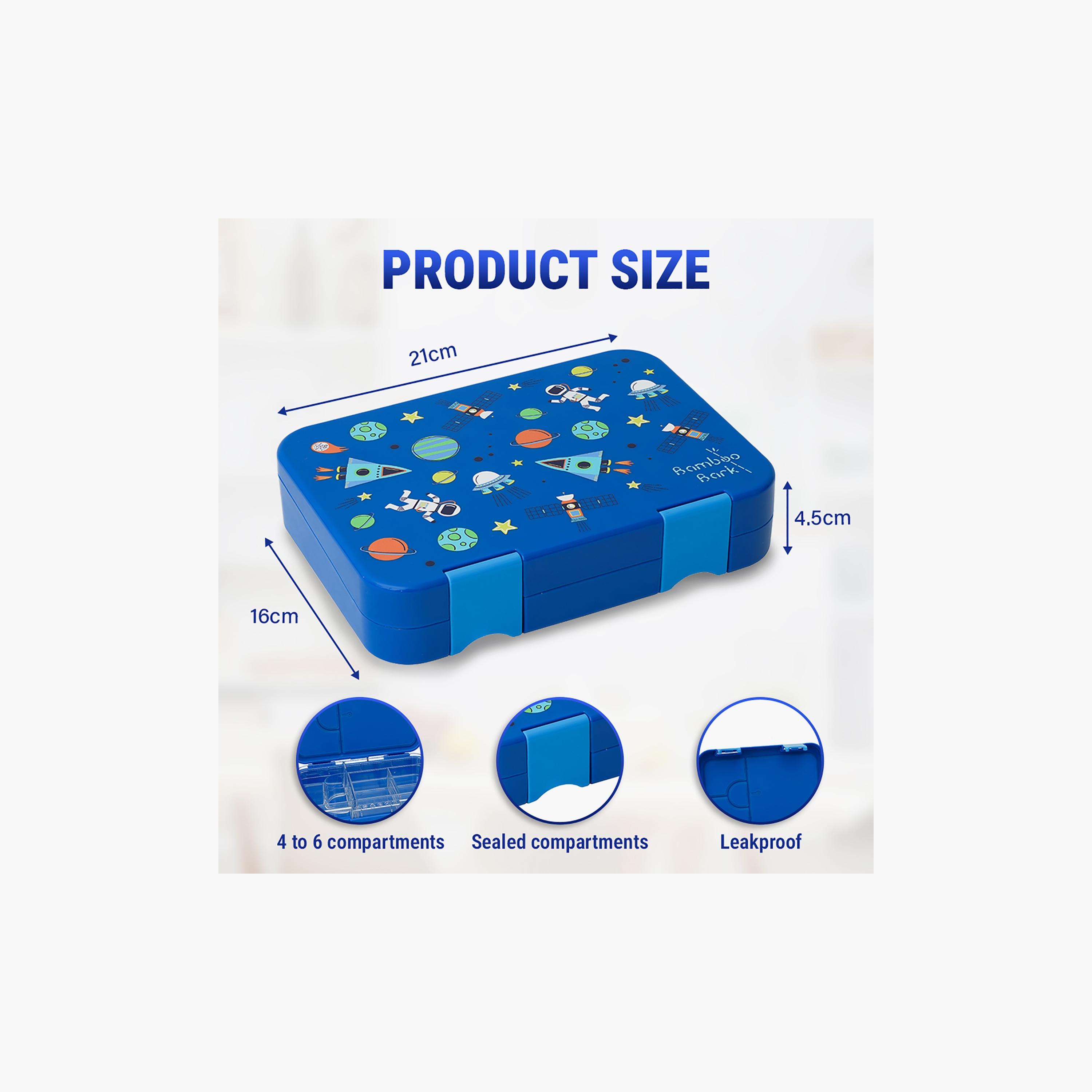 Bamboo Bark 4-6 Compartment Tritan Lunch Box - Space - Blue-school-lunchessentials-lunchboxes-image-3